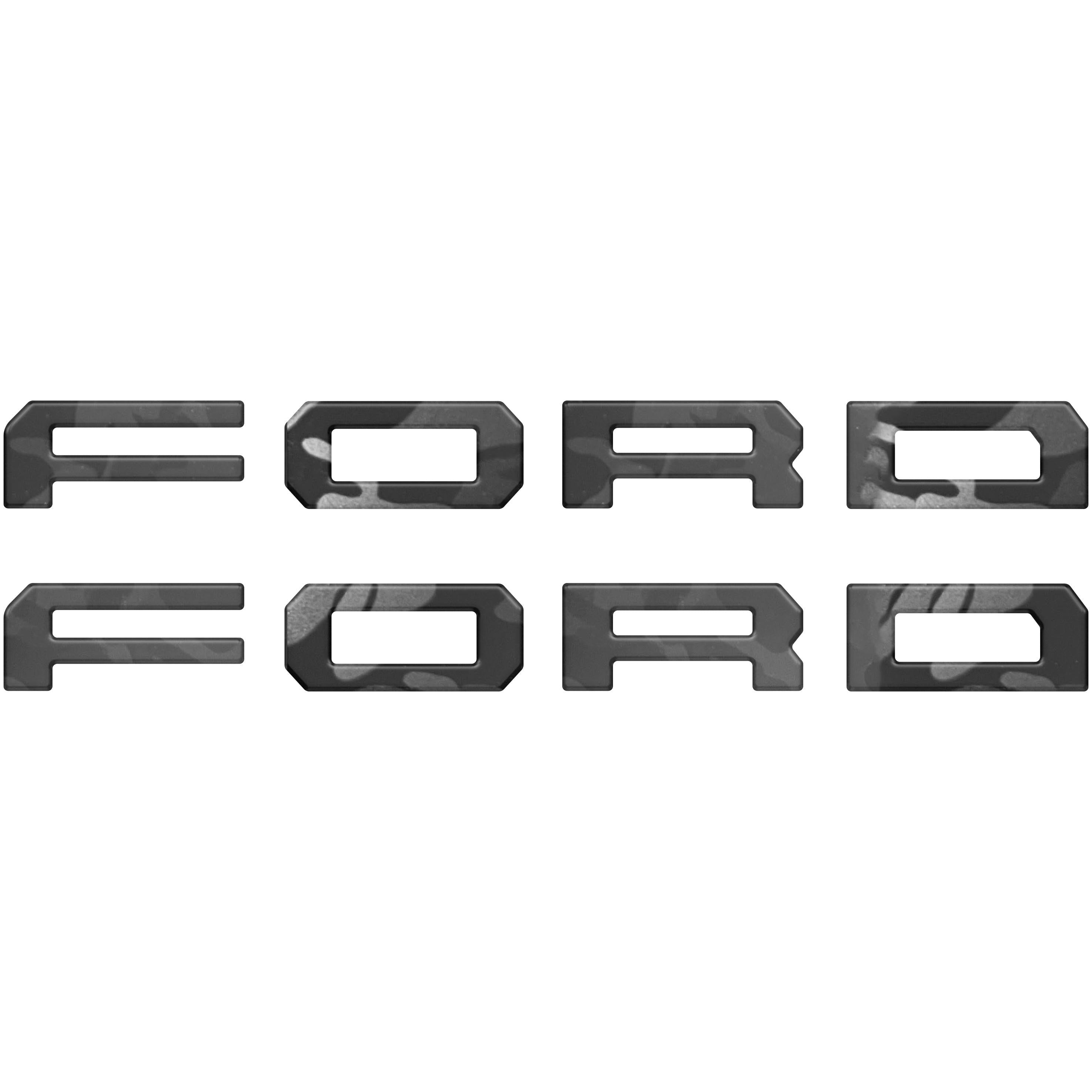 Running Board Letters Fits 2023-2026 Ford Super Duty & F-150 Crew Cab