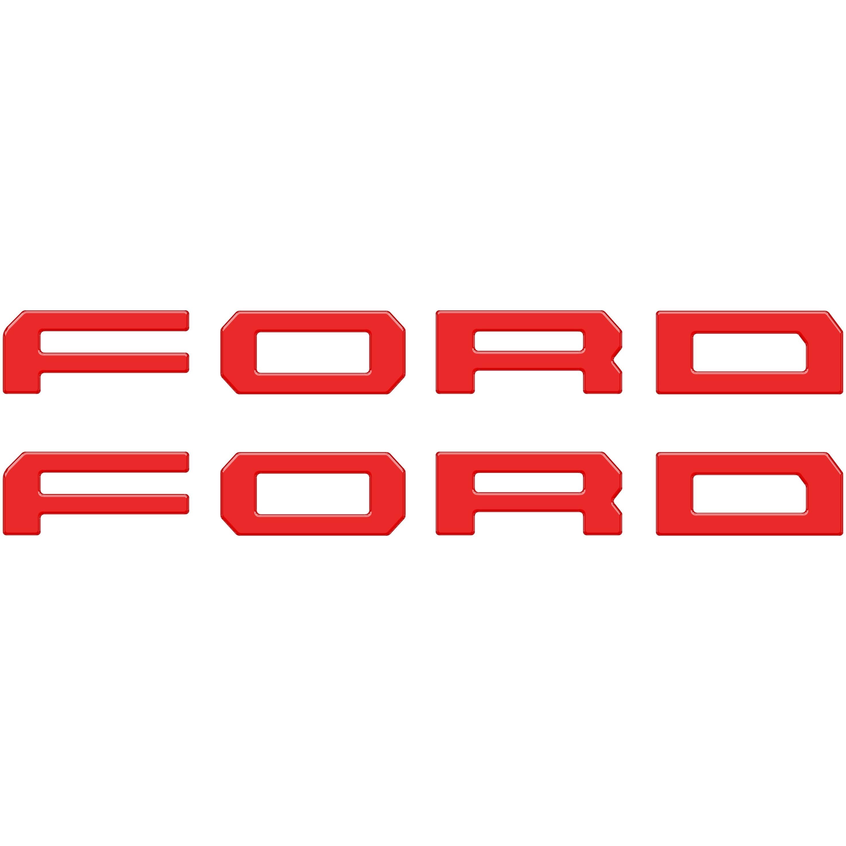 Running Board Letters Fits 2023-2026 Ford Super Duty & F-150 Crew Cab