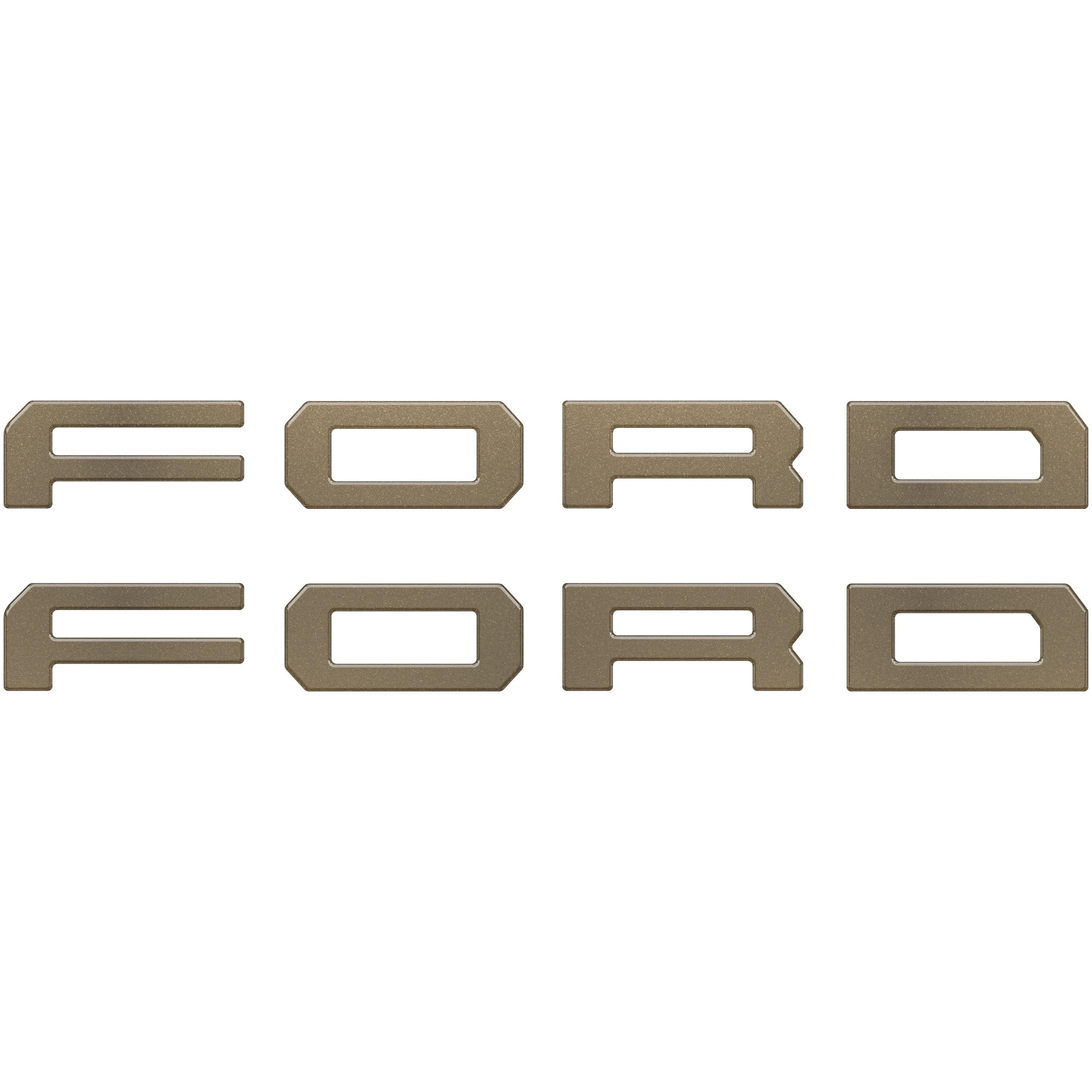 Running Board Letters Fits 2023-2026 Ford Super Duty & F-150 Crew Cab
