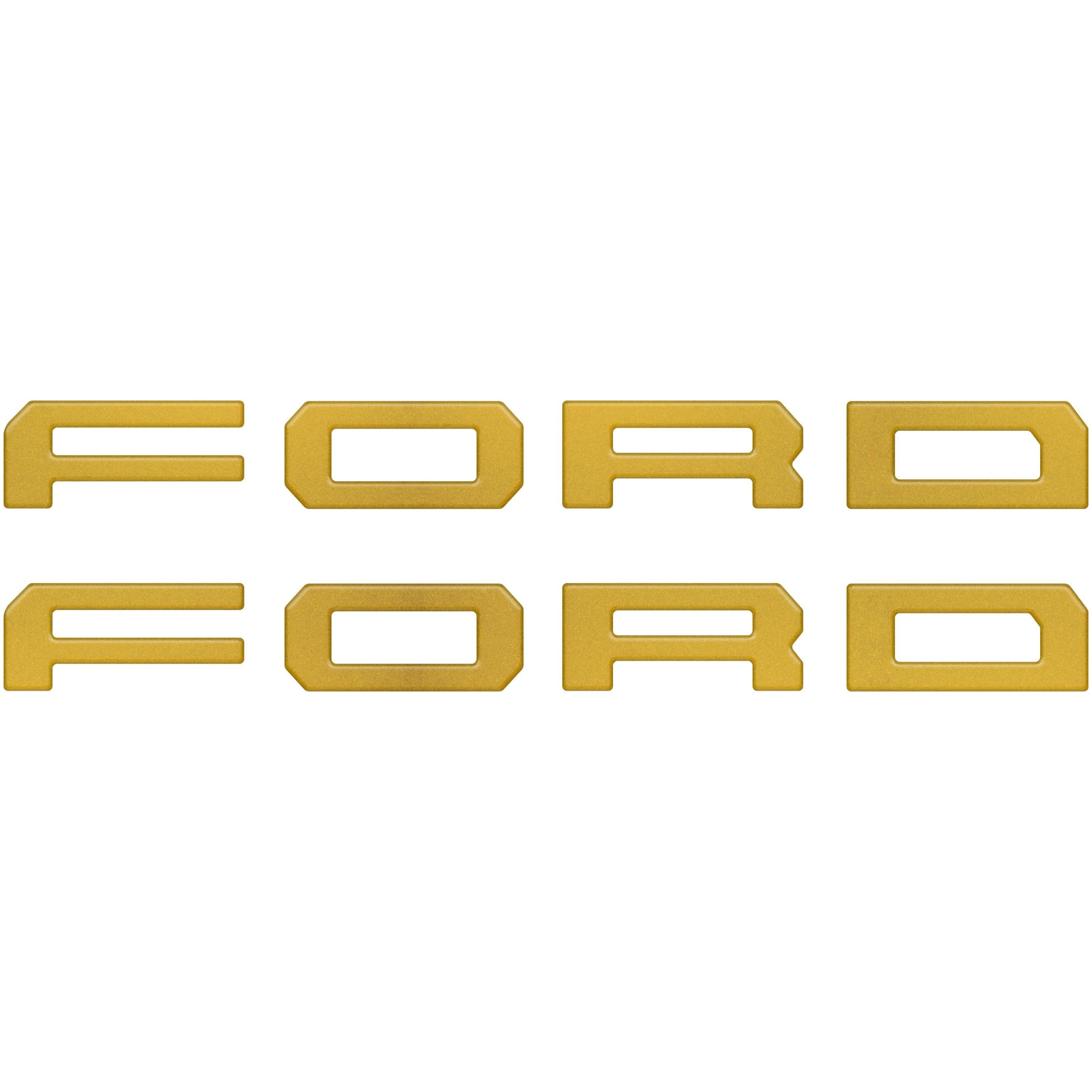 Running Board Letters Fits 2023-2026 Ford Super Duty & F-150 Crew Cab