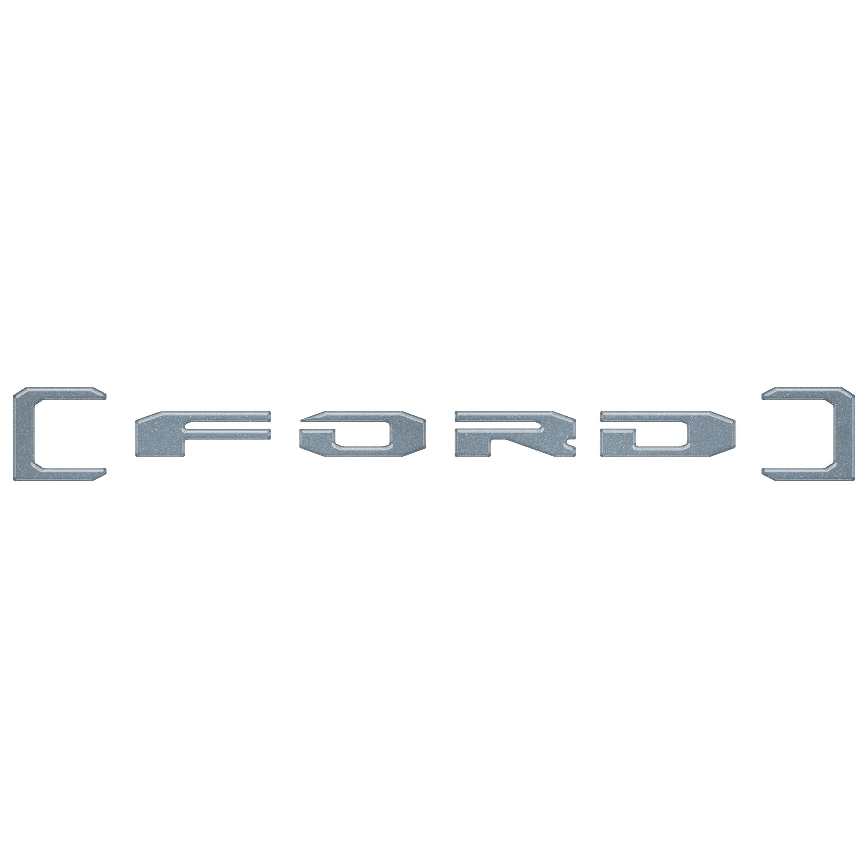 Upper Glove Box Letter Overlays Fits 2023-2026 Ford Super Duty