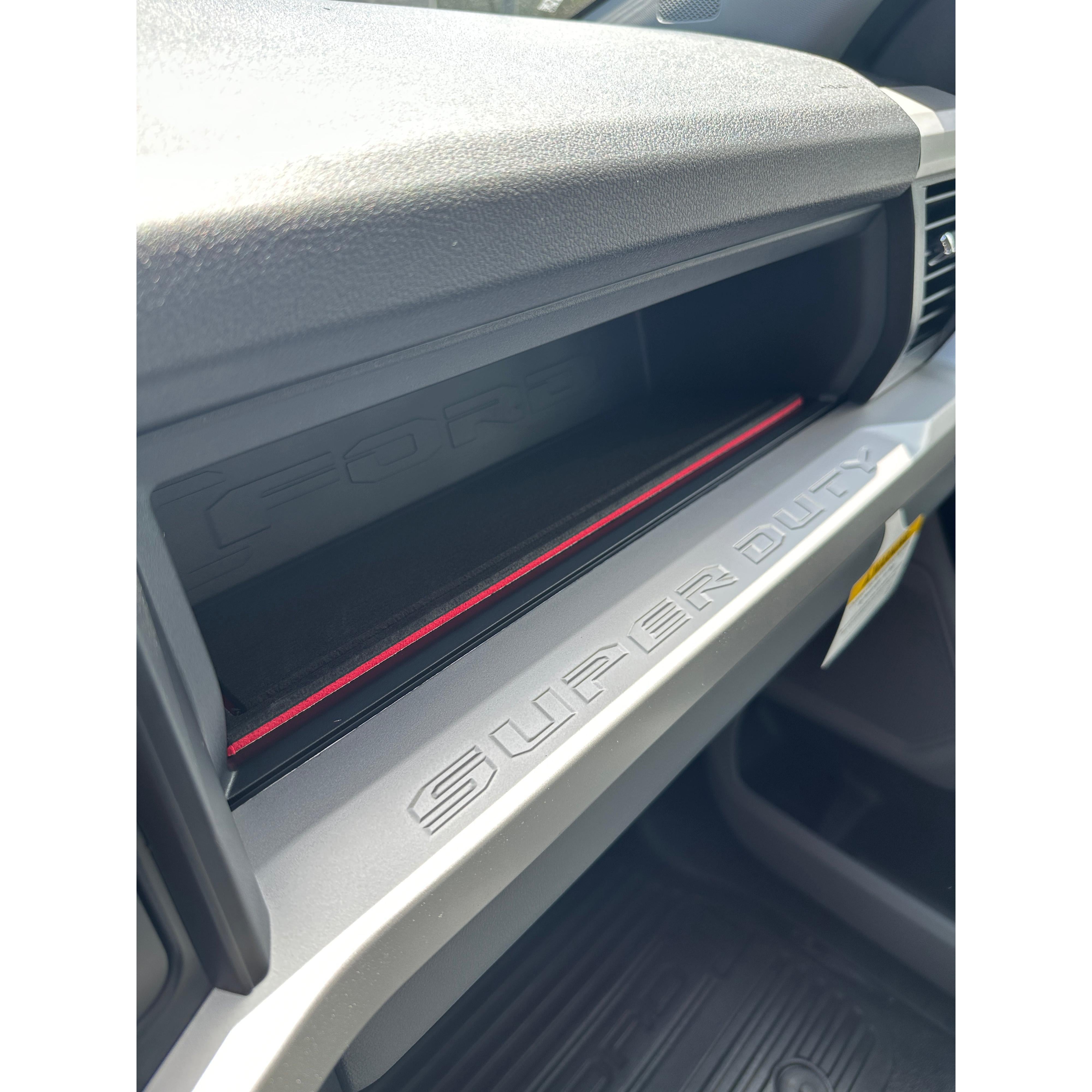 Glovebox Cubby Foam Inserts Fits 2023-2026 Ford Super Duty