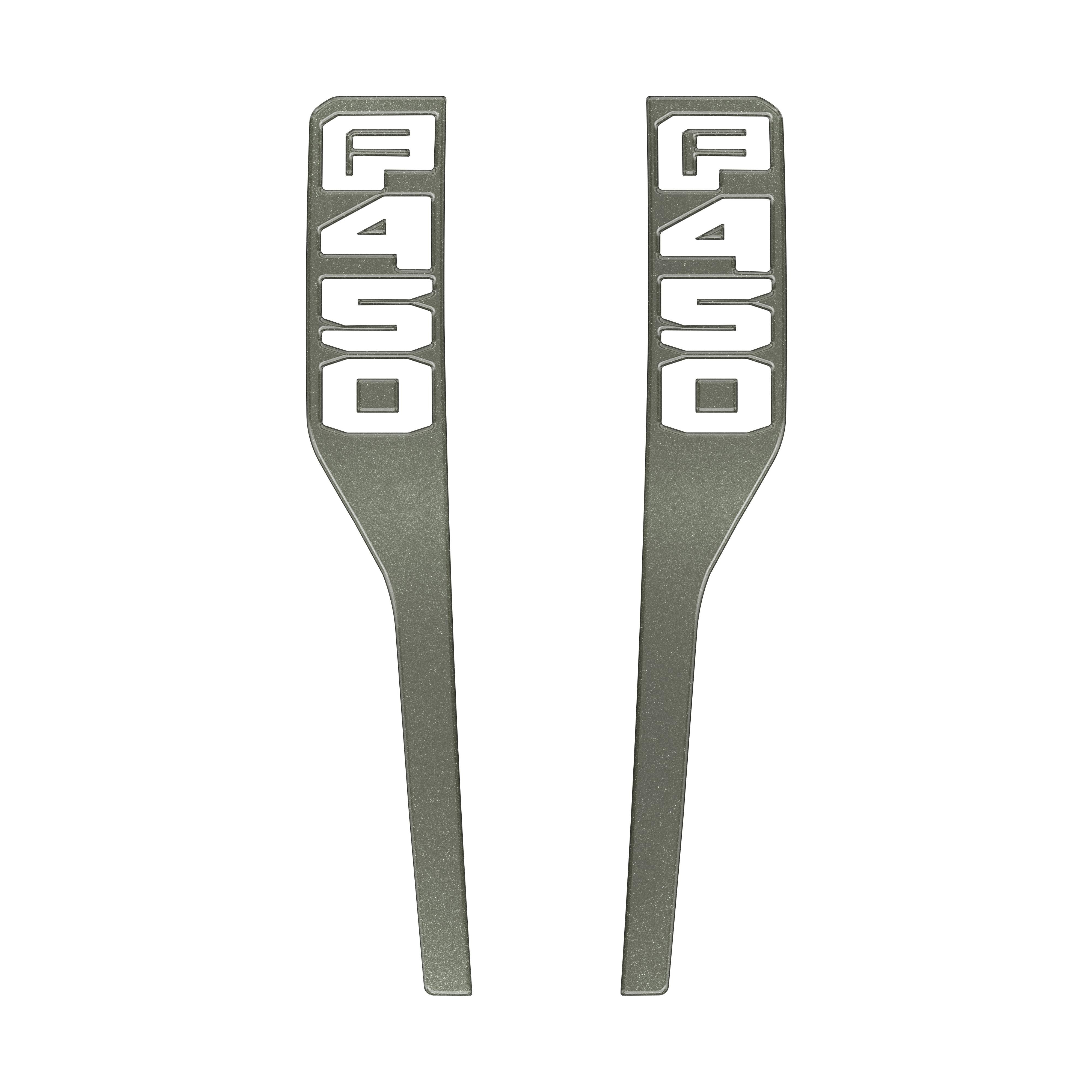 Front Fender Emblem Overlays Fits 2023-2026 Ford Super Duty