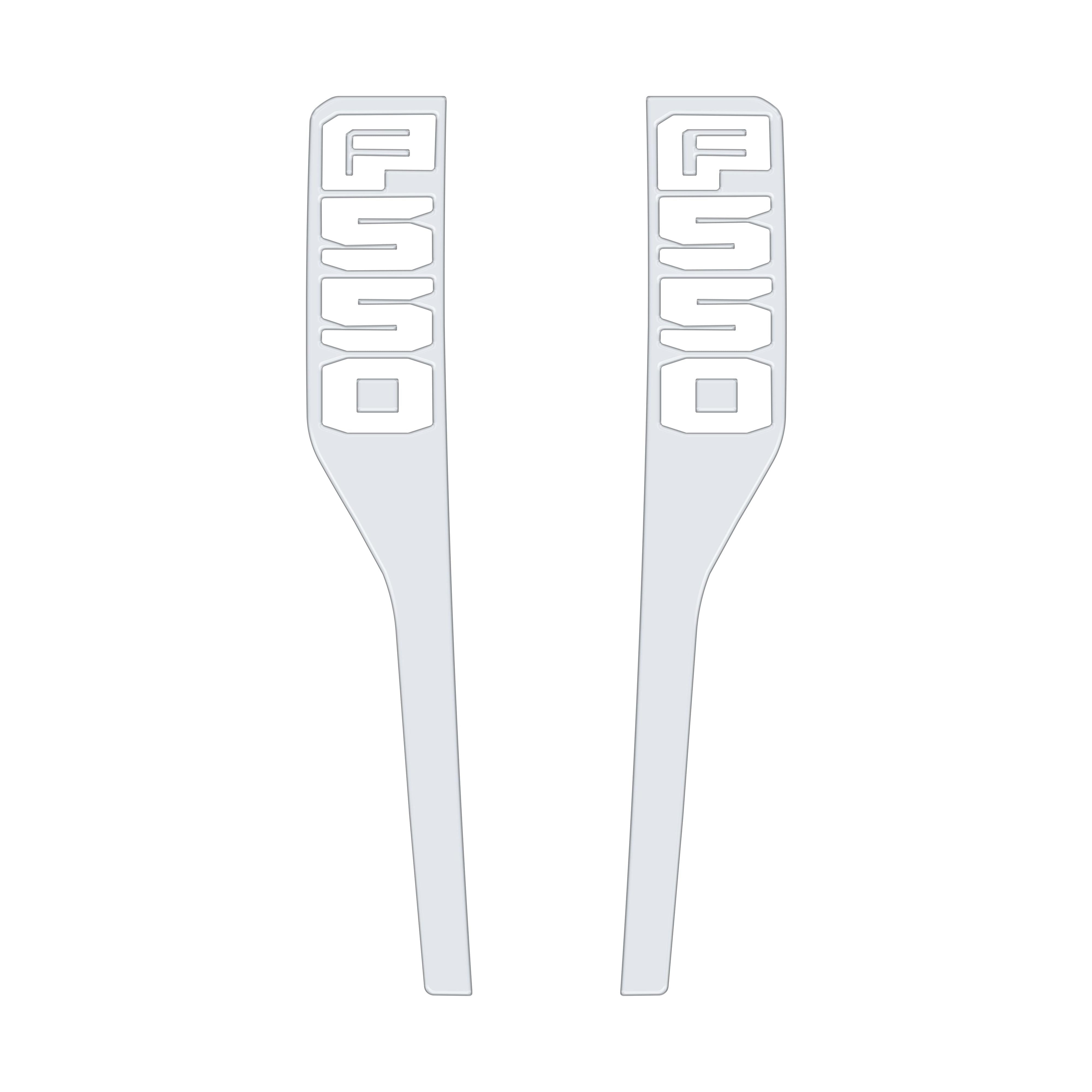 Front Fender Emblem Overlays Fits 2023-2026 Ford Super Duty