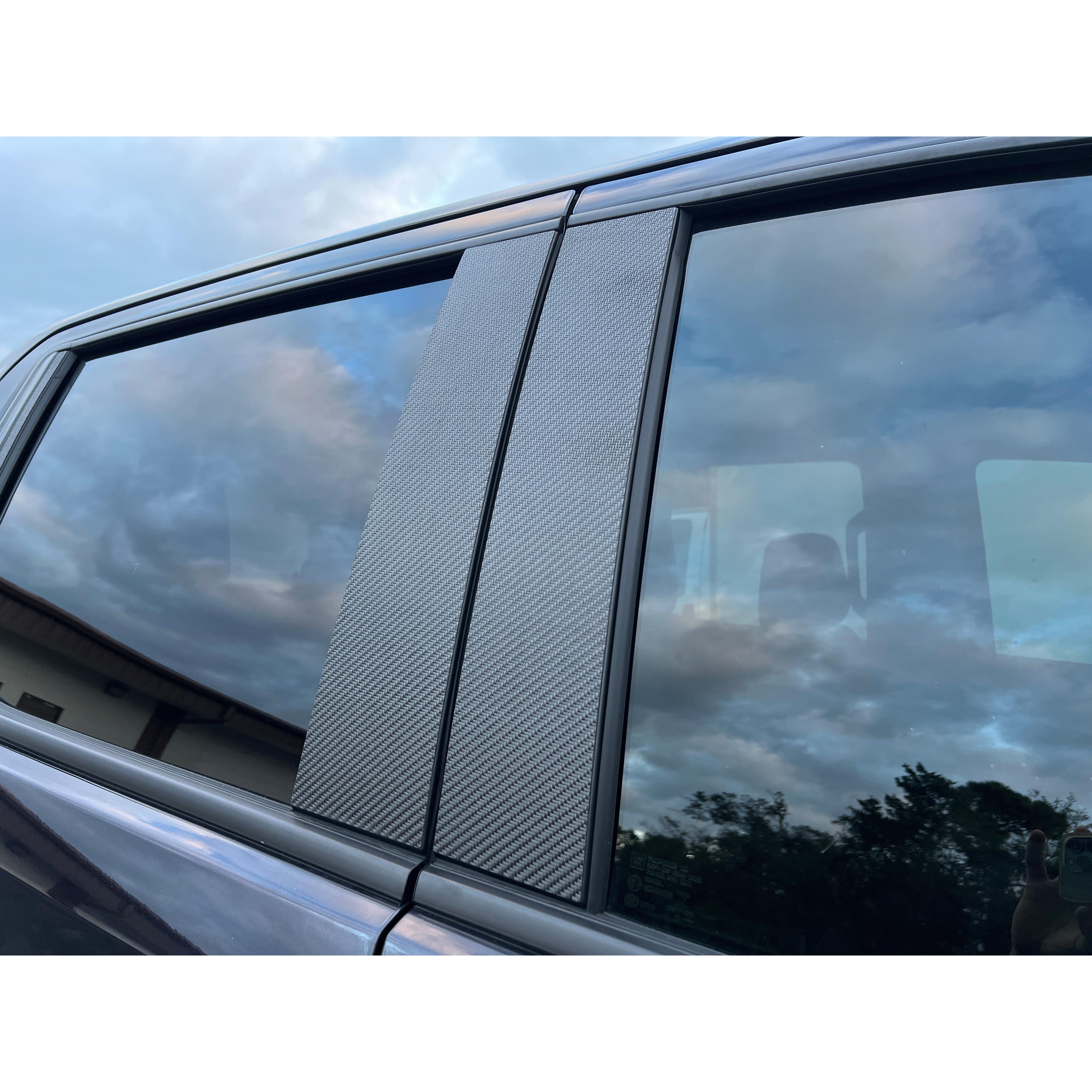 B-Pillar Accent Overlays Fits 2019-2024 Chevrolet Silverado