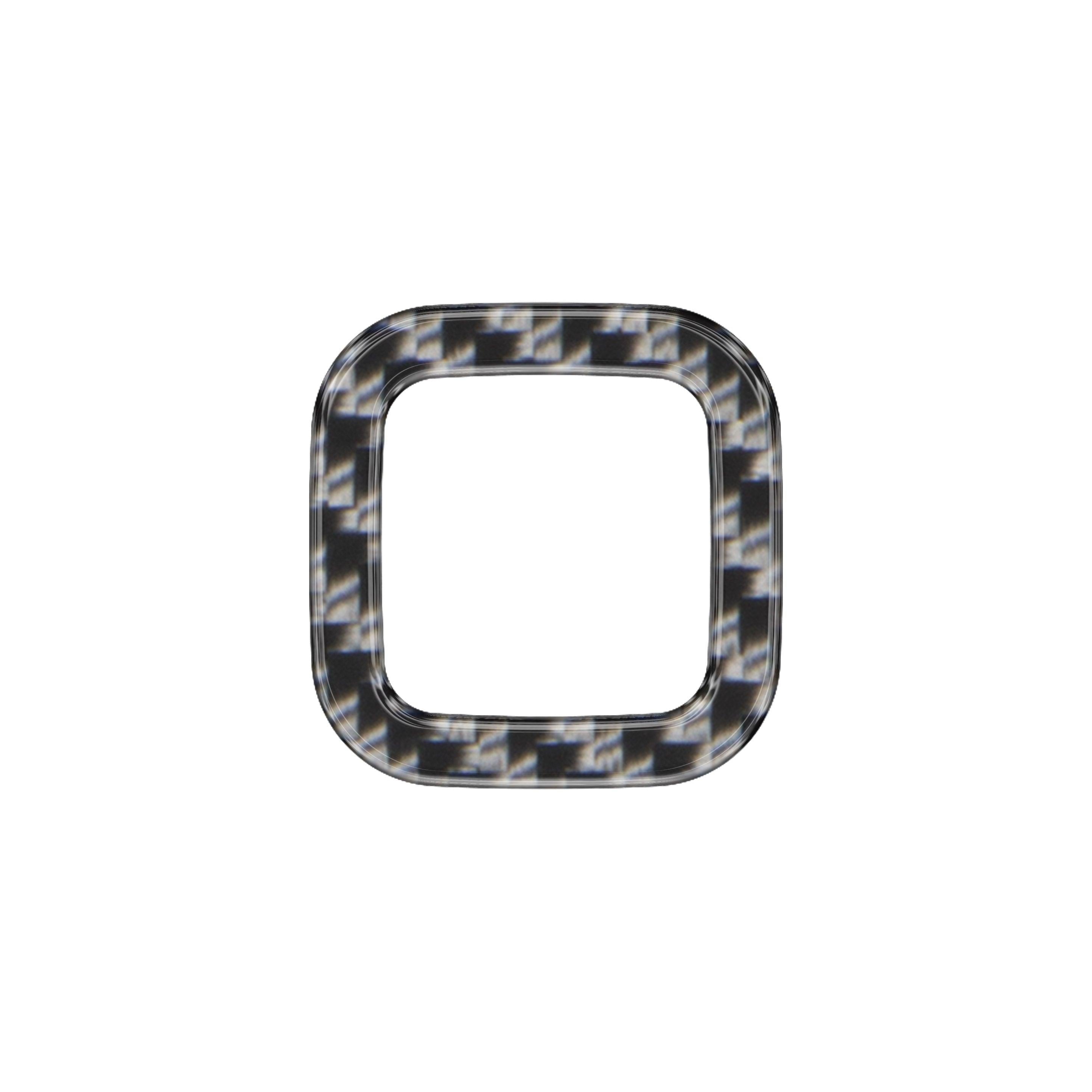 Parking Break Accent Trim Fits 2019-2021 Chevrolet Silverado Real Carbon Fiber(Domed)