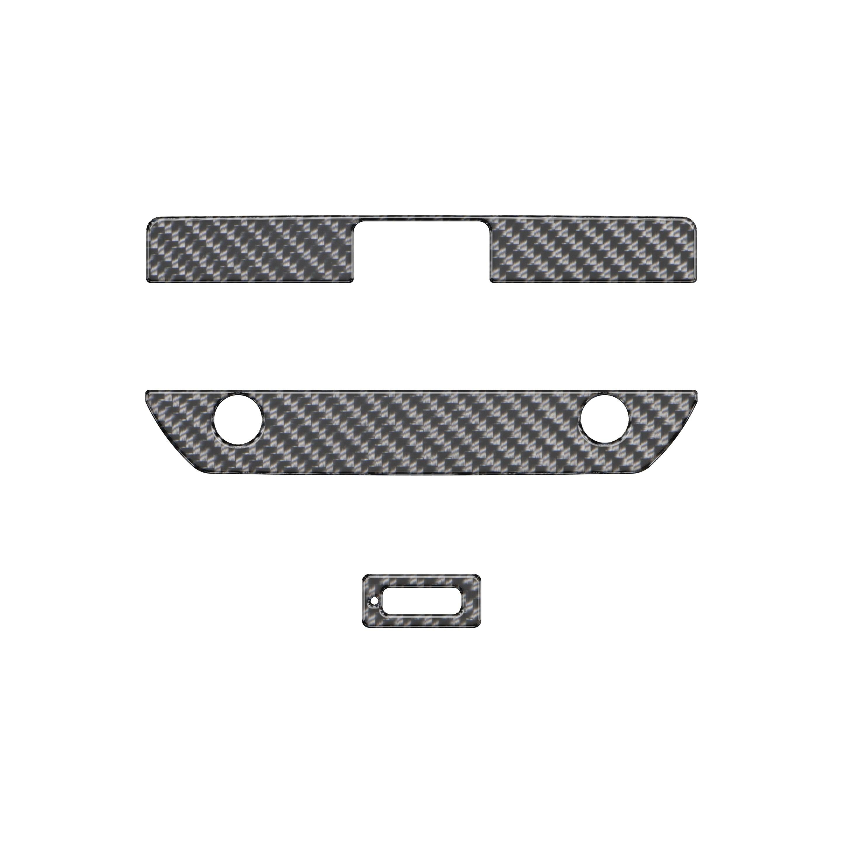 Tailgate Handle Overlays Fits 2019-2024 Chevrolet Silverado