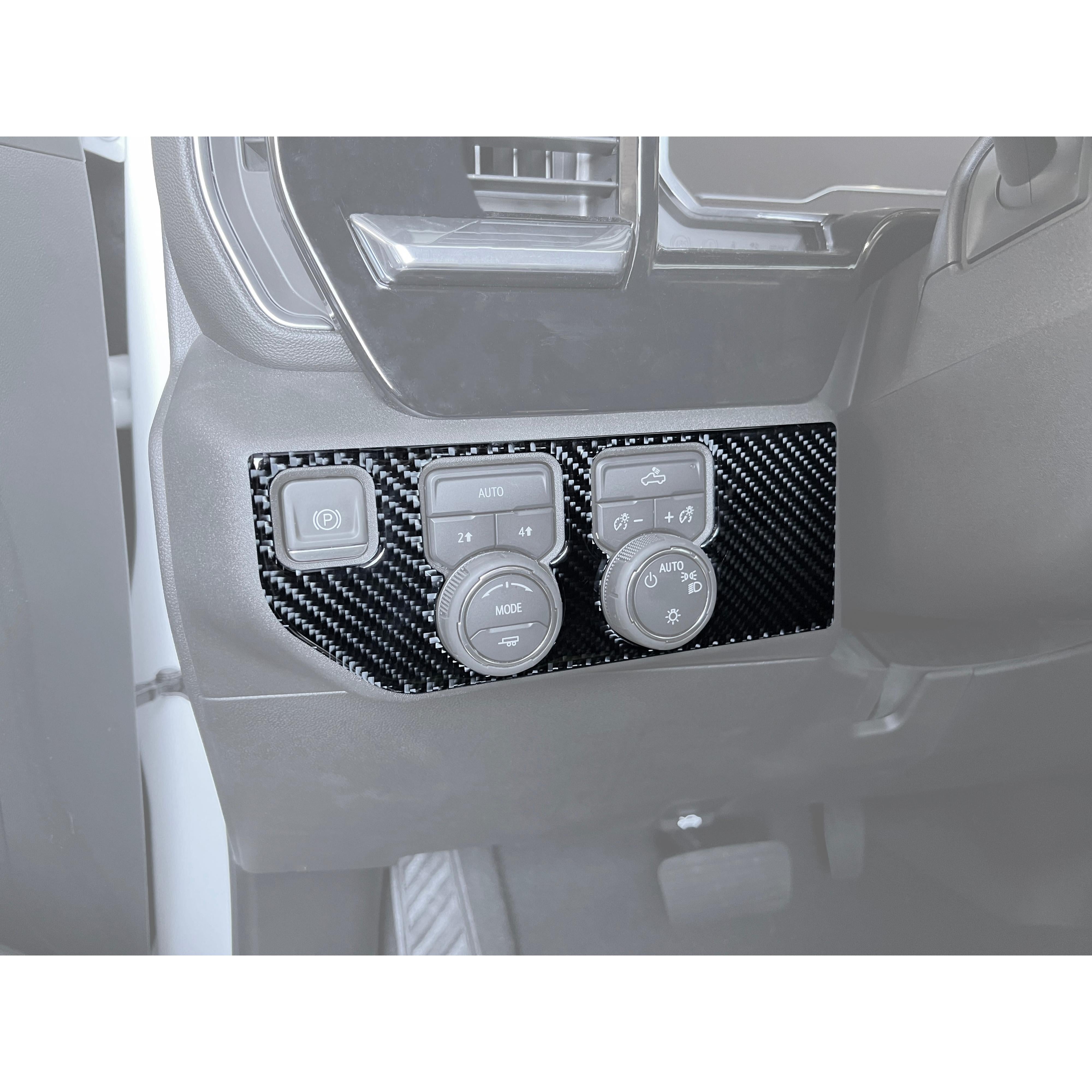 Driver Side Switch Panel Accent Trim Fits 2022-2026 Chevrolet Silverado