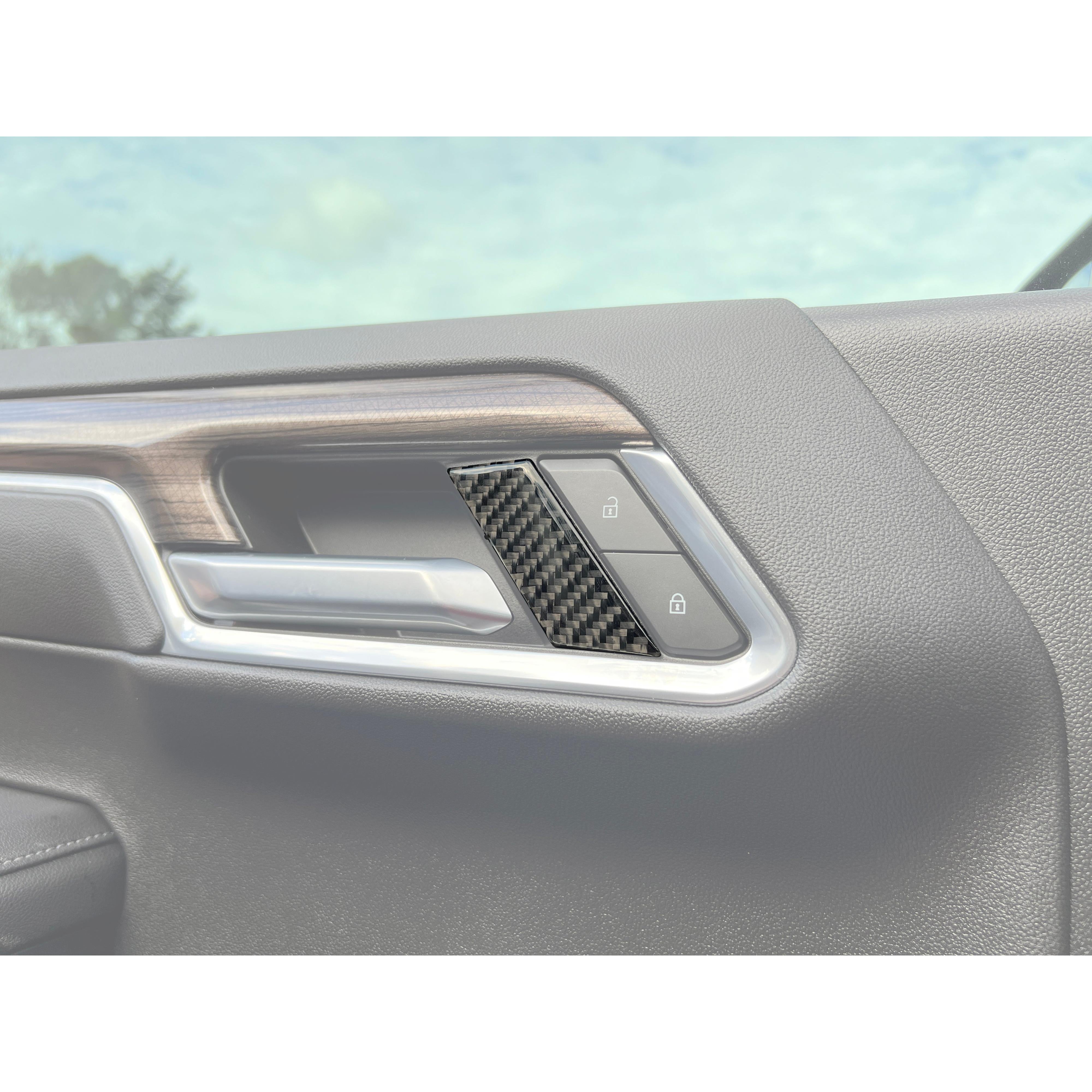 Front Door Handle Accent Trim Fits 2022-2026 Chevrolet Silverado