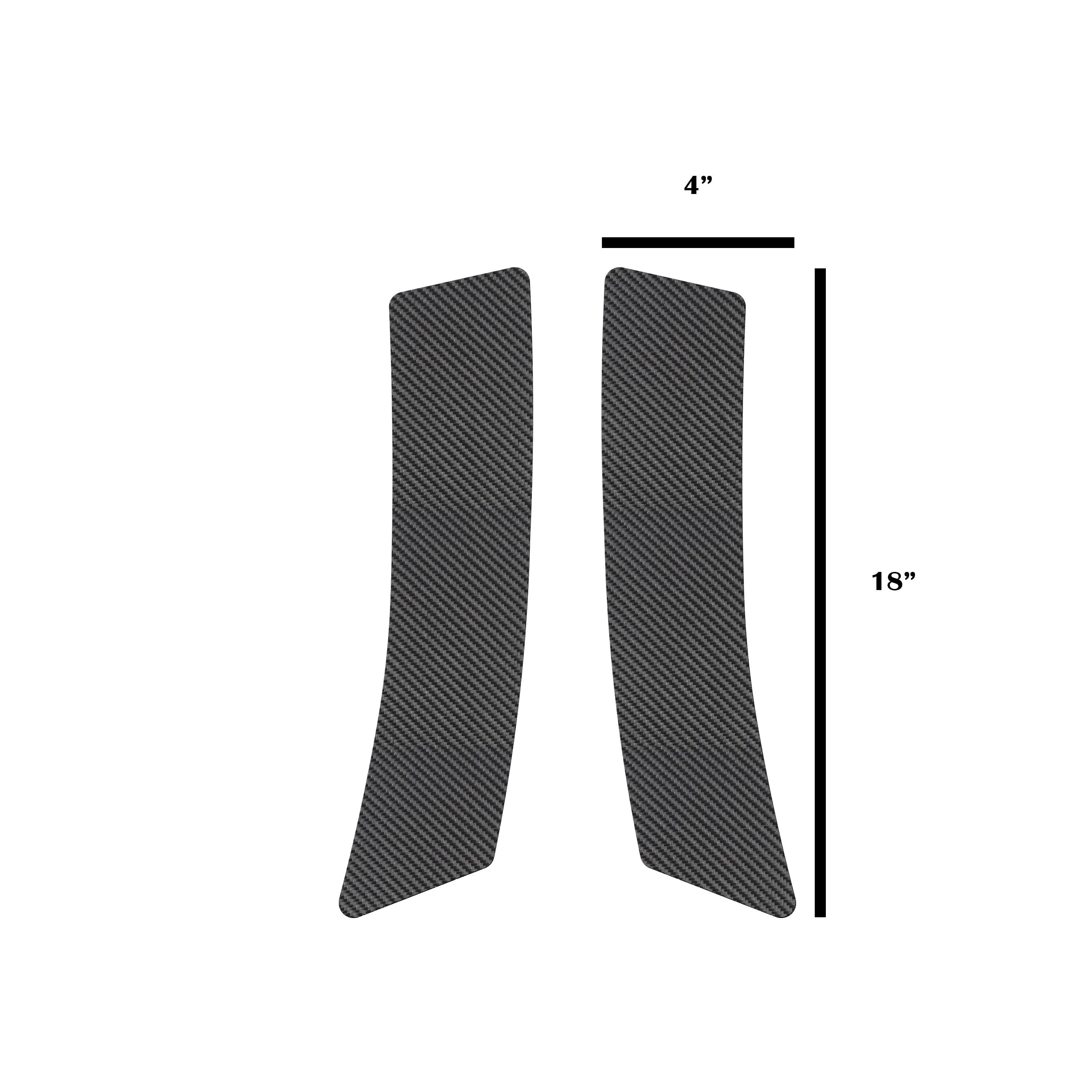 Rear Fender Protection Overlays Fits 2005-2015 Toyota Tacoma