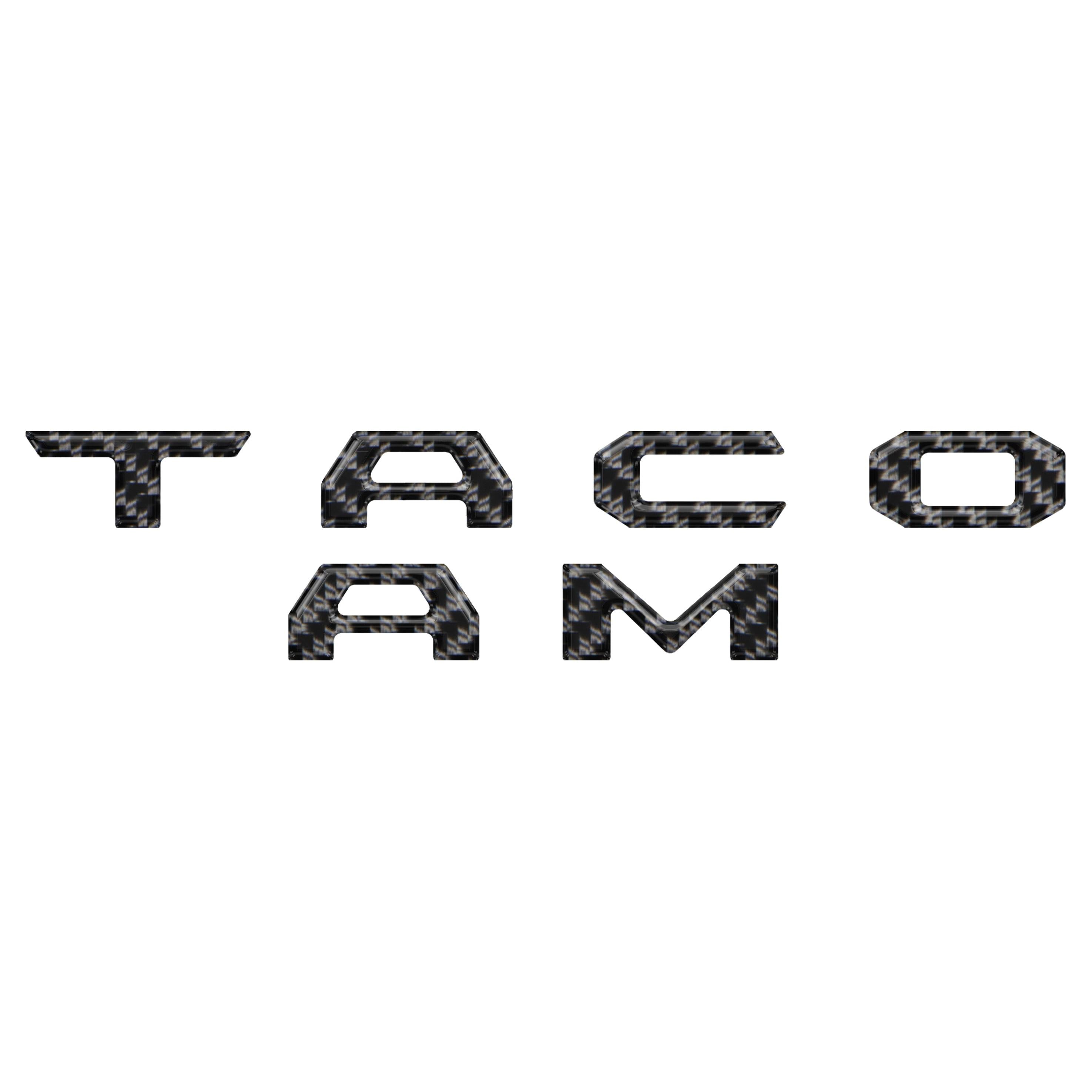 Glove Box Letter Inserts Fits 2016-2023 Toyota Tacoma