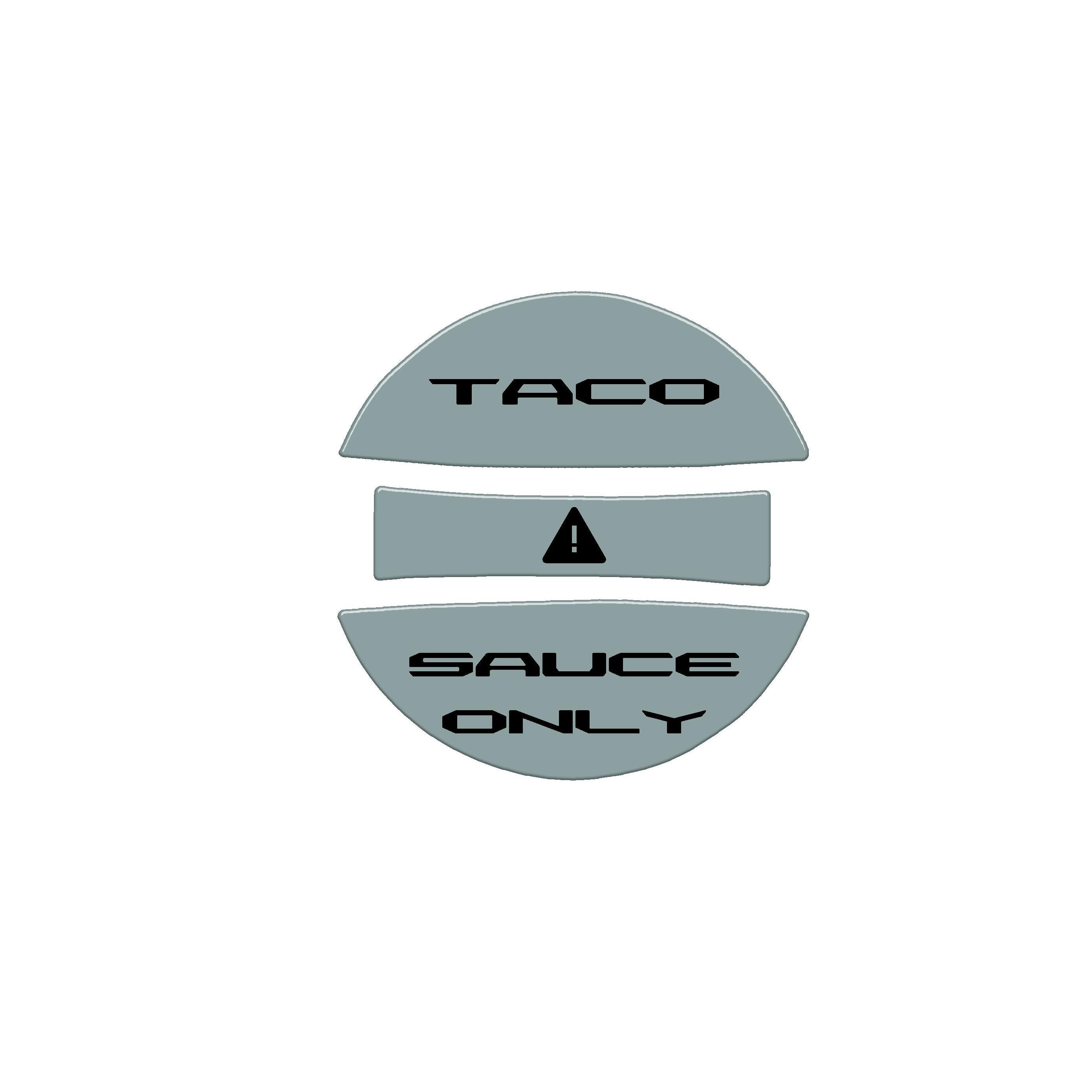 Fuel Cap Accent Trim Fits 2016-2023 Toyota Tacoma