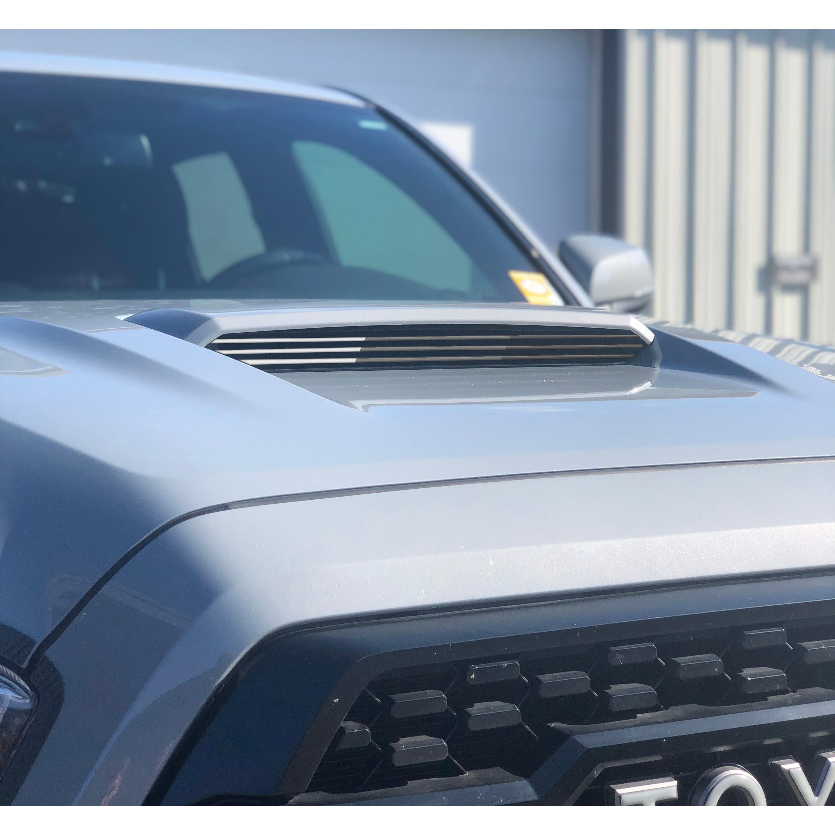Inner Hood Scoop Line Accents Fits 2016-2023 Toyota Tacoma