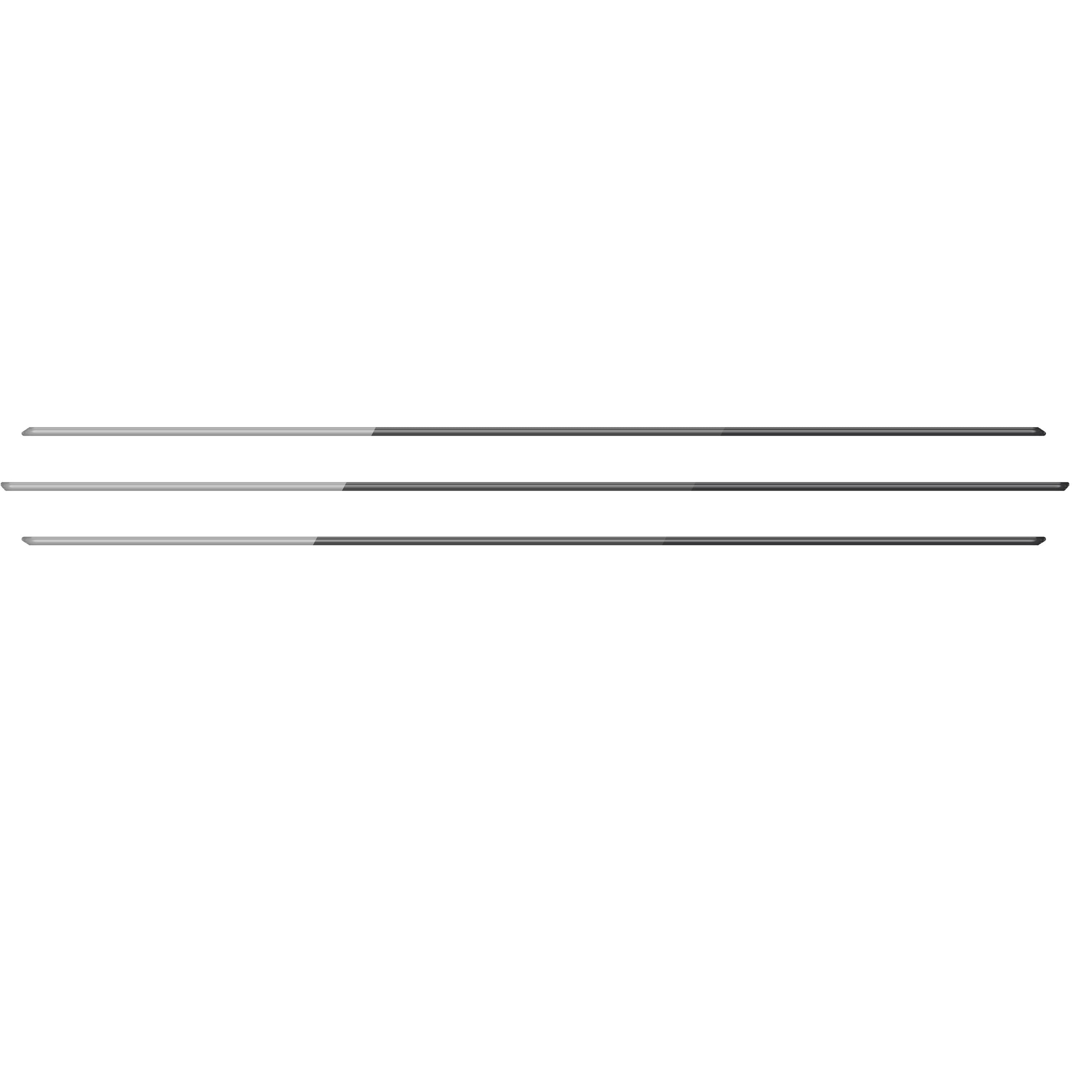 Inner Hood Scoop Line Accents Fits 2016-2023 Toyota Tacoma