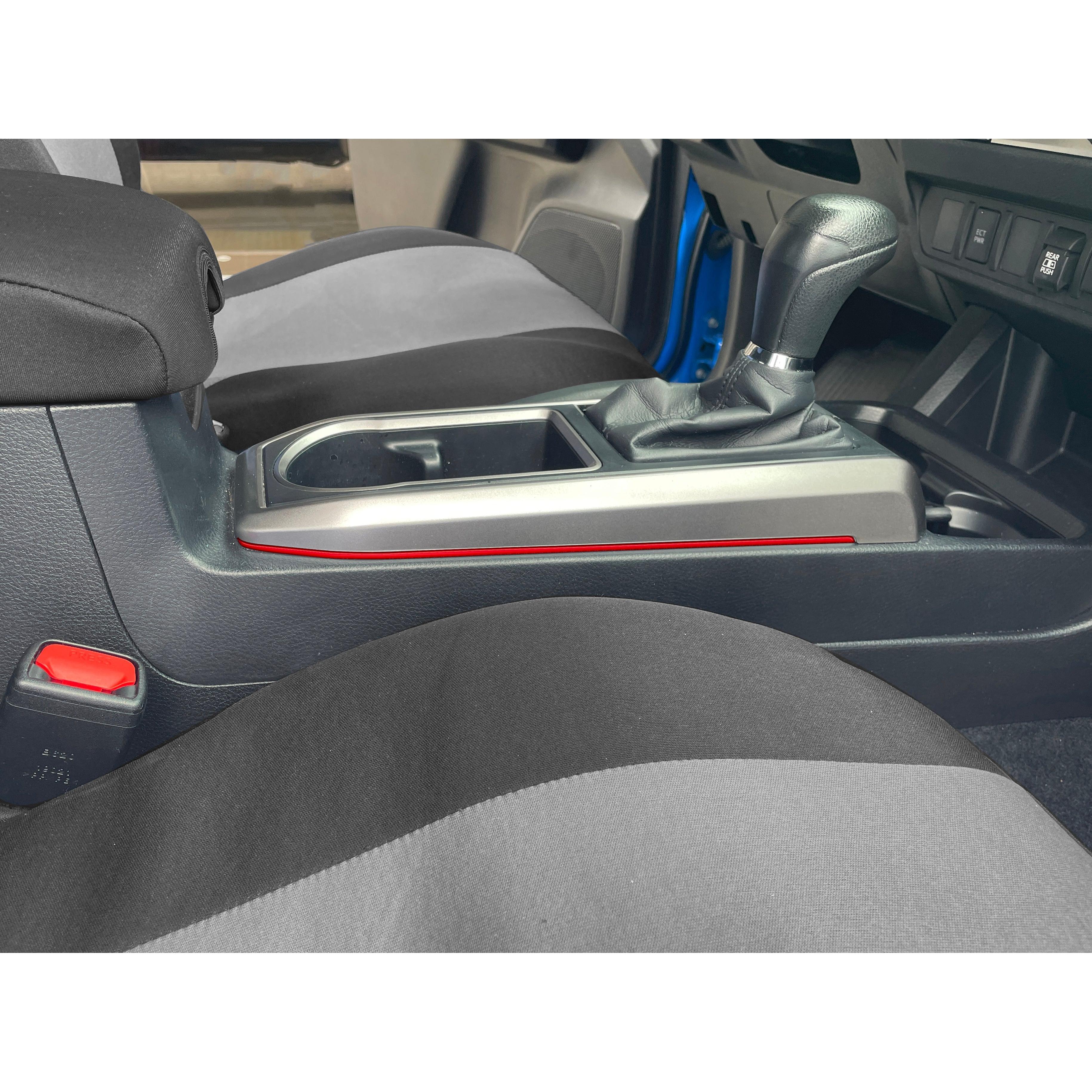 Side Center Console Line Inserts Fits 2016-2023 Toyota Tacoma