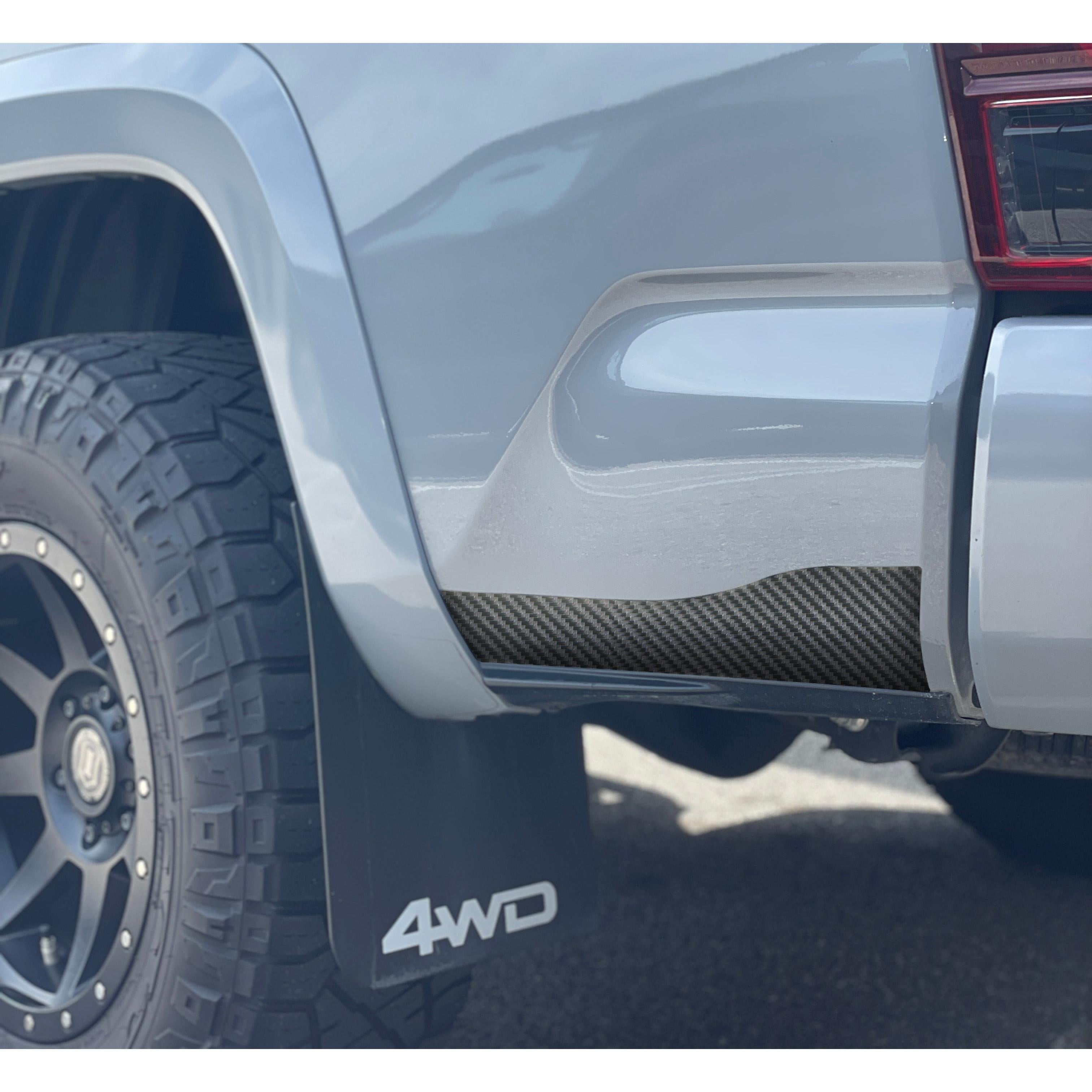 Lower Rear Bed Side Protection Overlays Fits 2016-2023 Toyota Tacoma