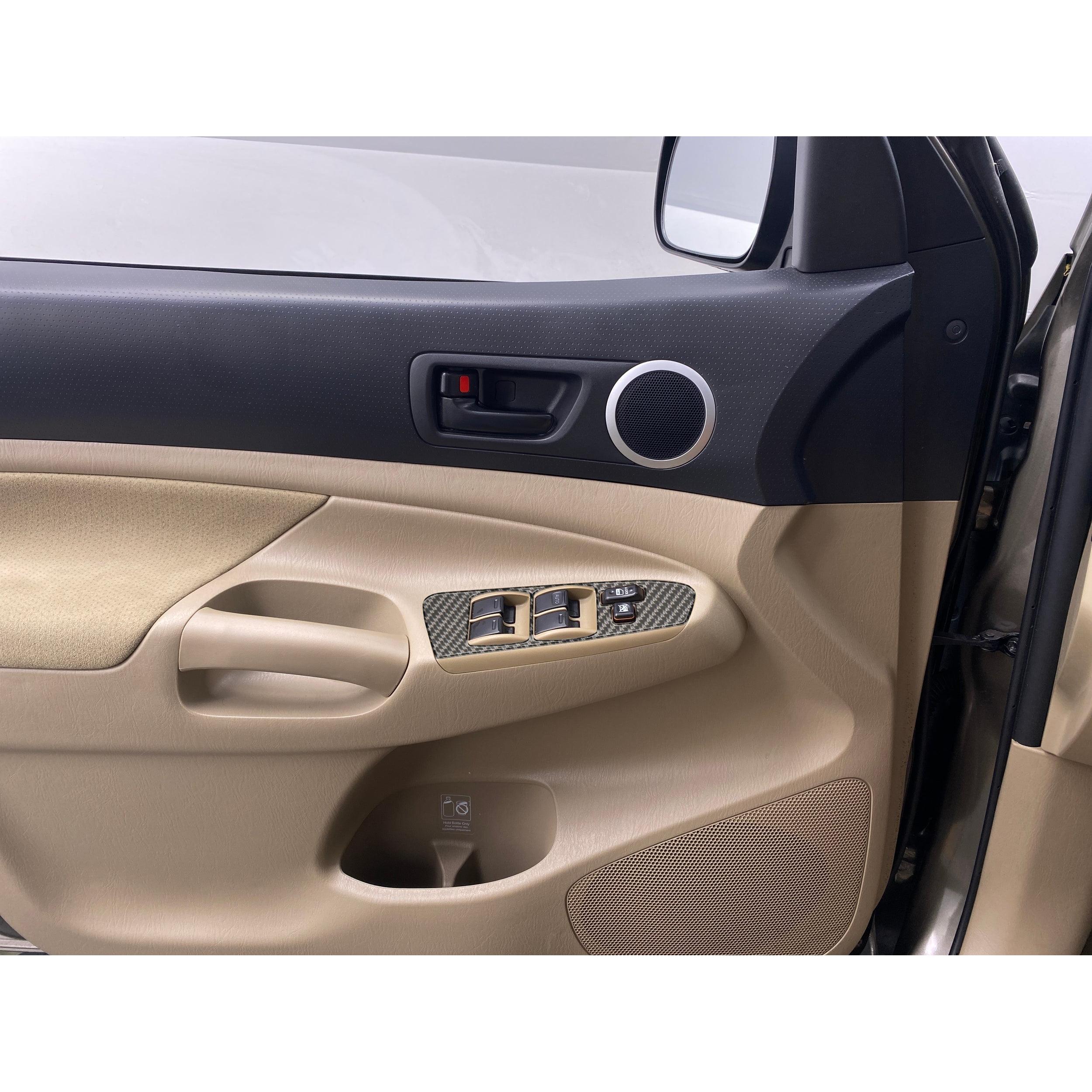 Door Switch Accent Overlays Fits 2005-2011 Toyota Tacoma