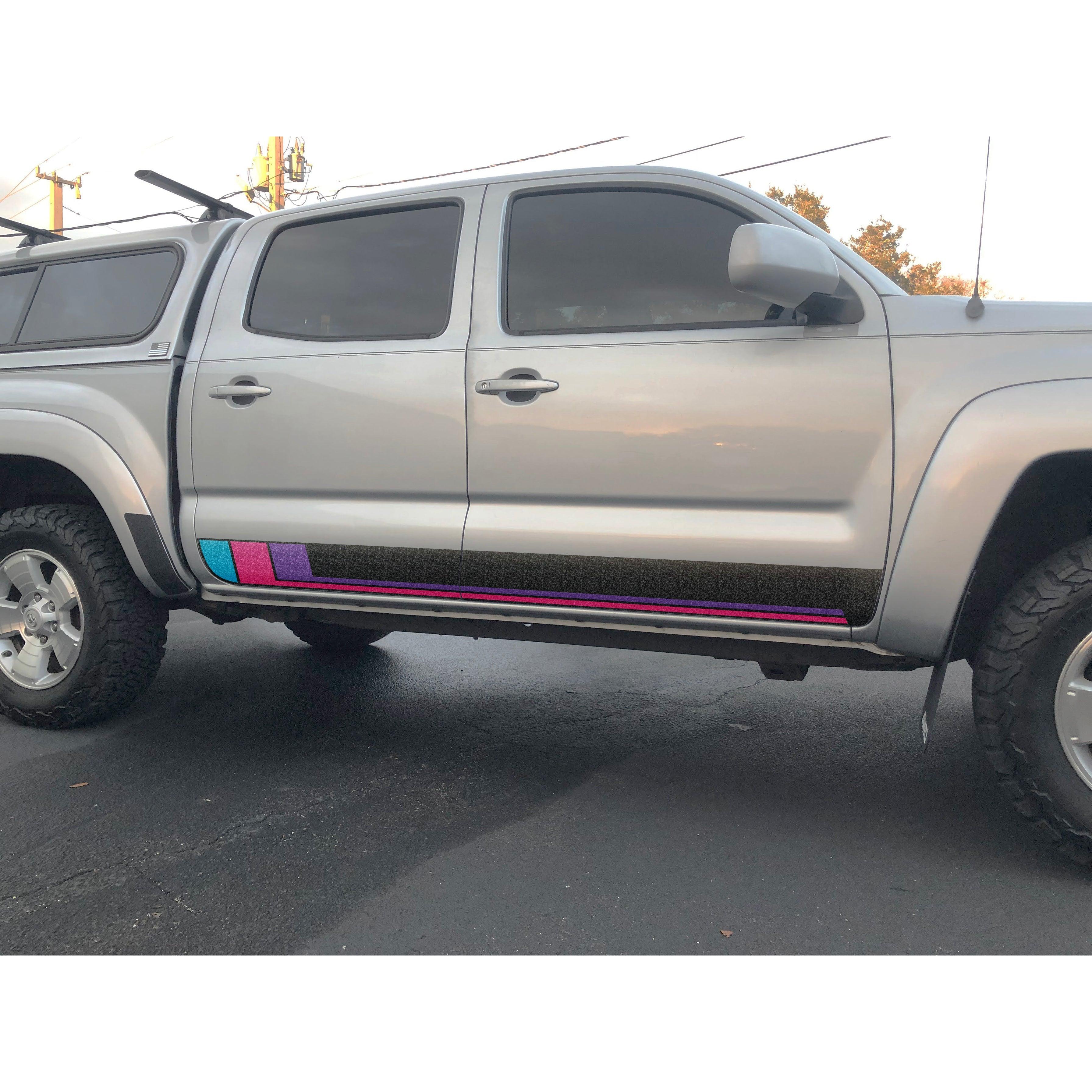 Rocker Panel Protection Overlays Fits 2005-2015 Toyota Tacoma