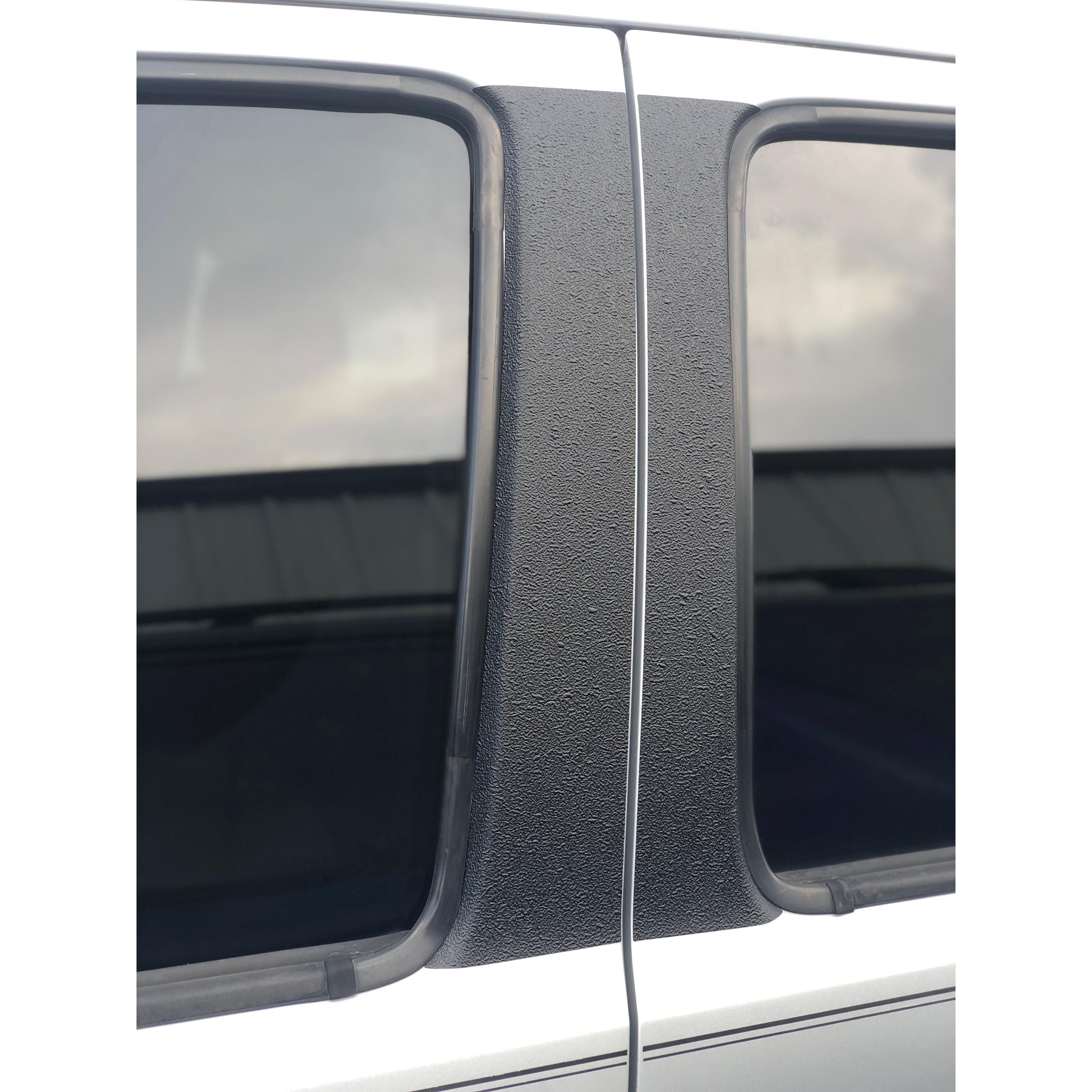 Textured Door Pillar Protection Overlays Fits 2005-2015 Toyota Tacoma