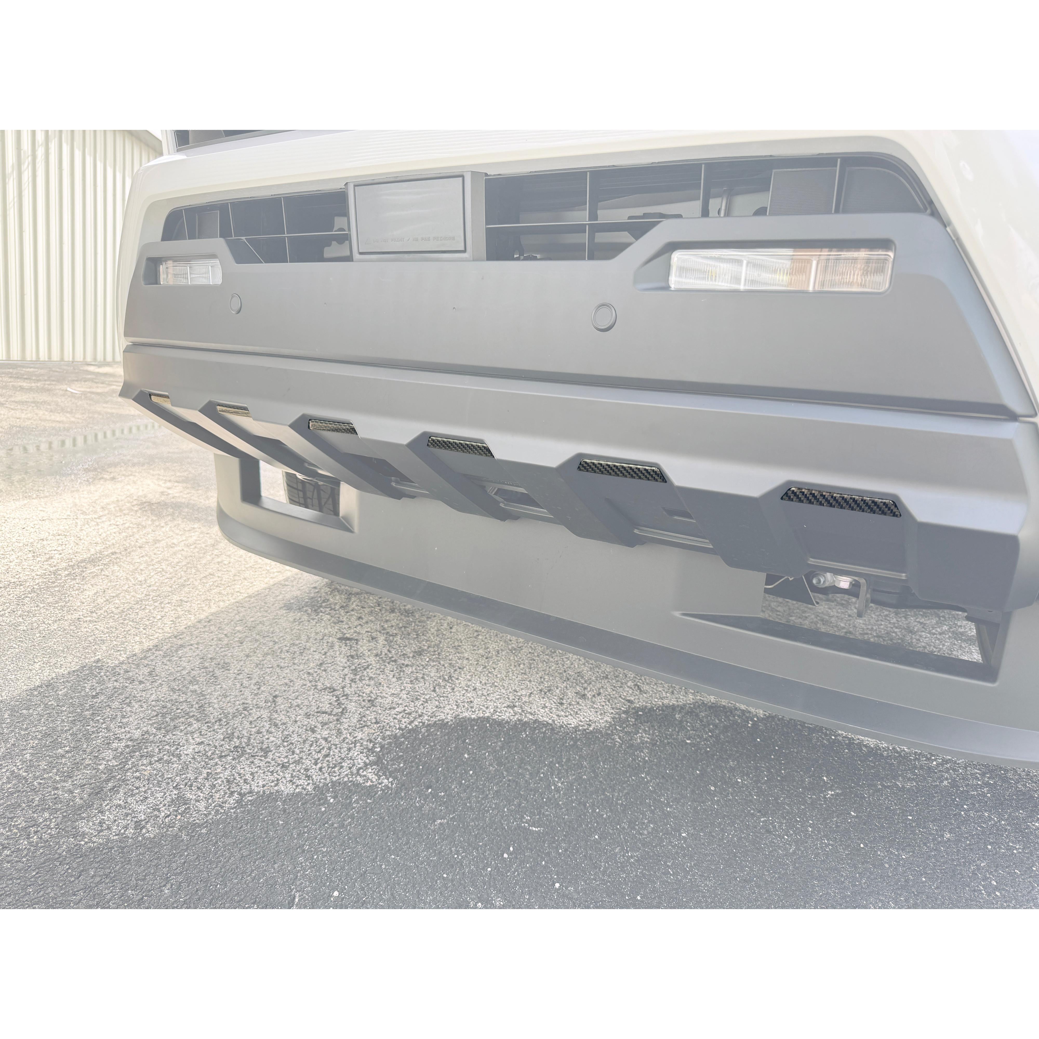 Front Bumper Lower Lines Accent Trim Fits 2024-2026 Toyota Tacoma