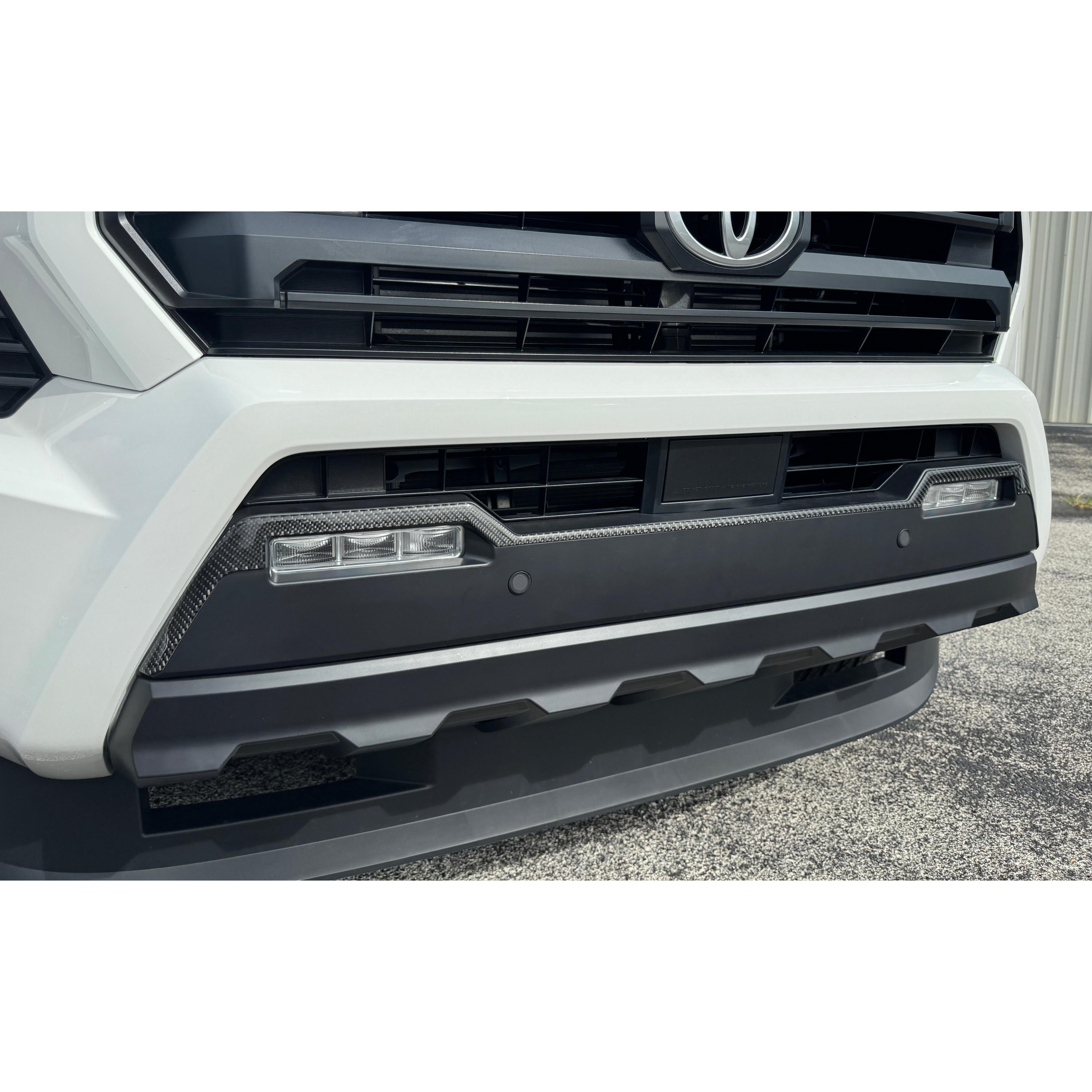 Front Bumper Upper Line Accent Trim Fits 2024-2026 Toyota Tacoma