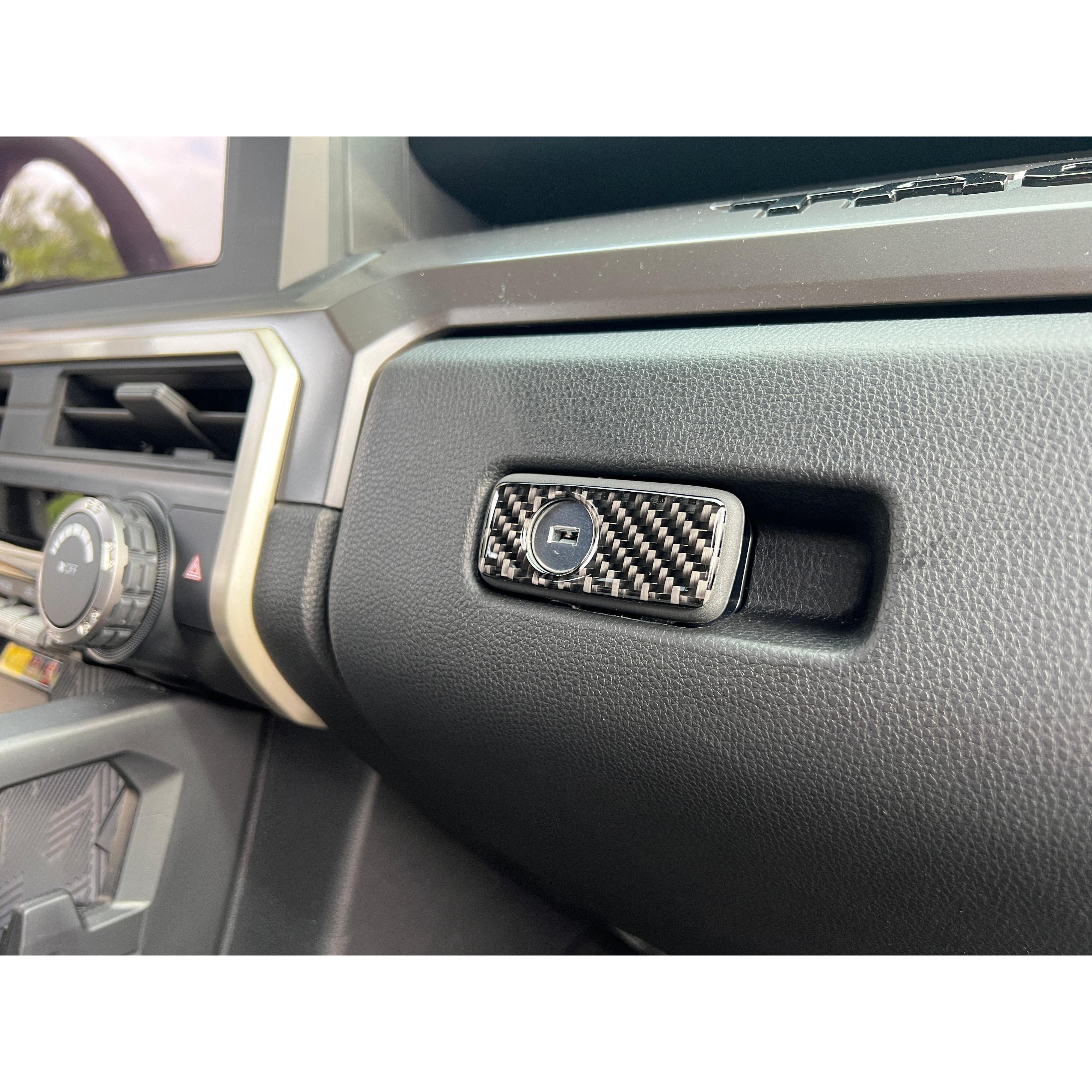 Glovebox Latch Accent Trim Fits 2024-2024 Toyota Tacoma & 2025-2026 4Runner
