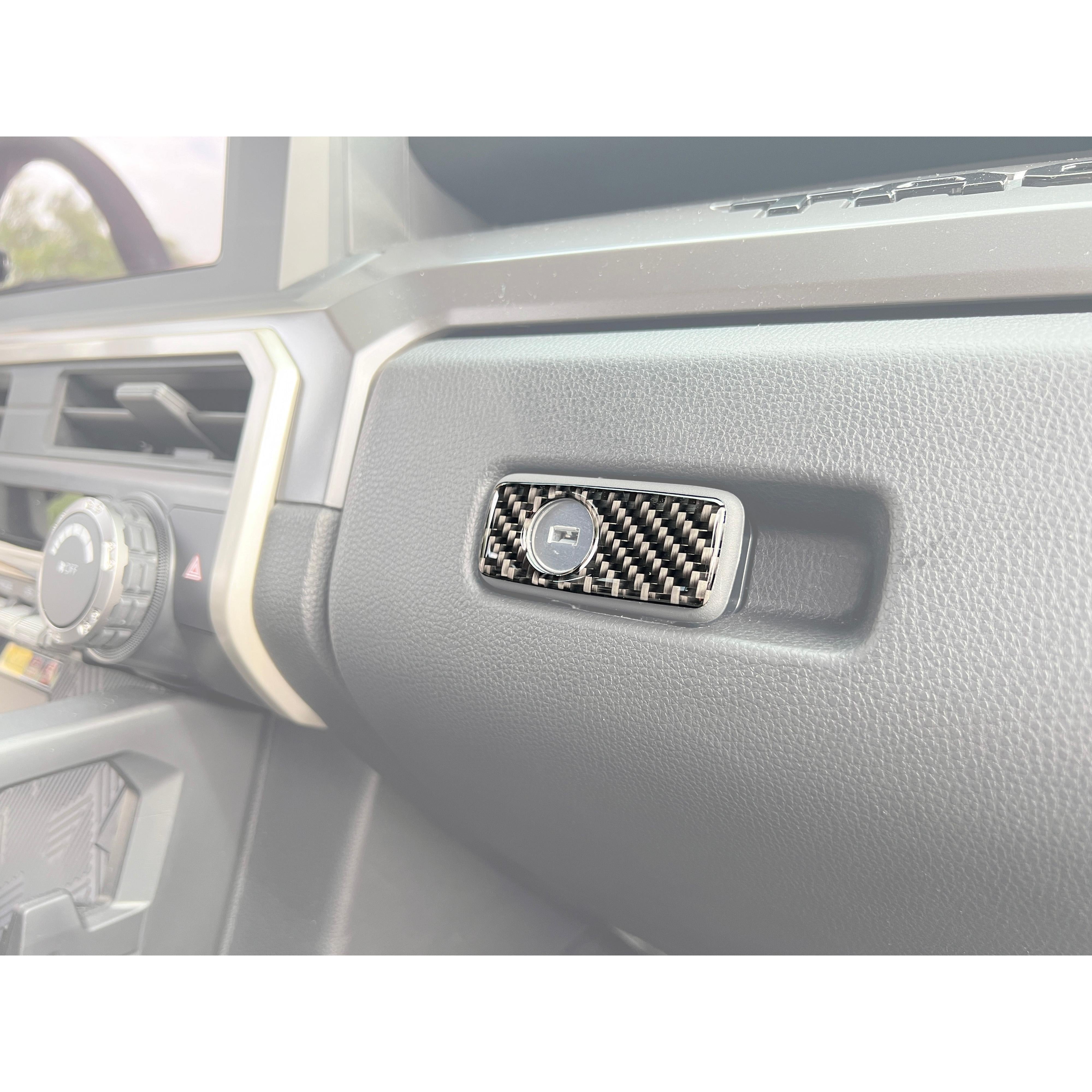 Glovebox Latch Accent Trim Fits 2024-2024 Toyota Tacoma & 2025-2026 4Runner