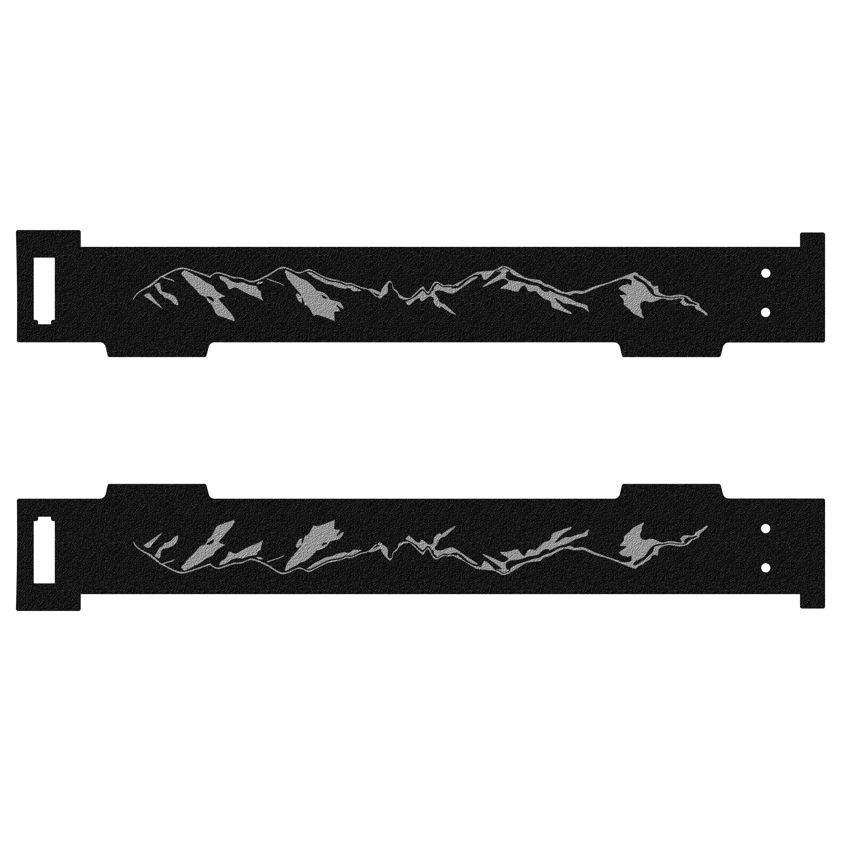Inner Bedside Liner Overlays Fits 2016-2023 Toyota Tacoma w/5ft Bed