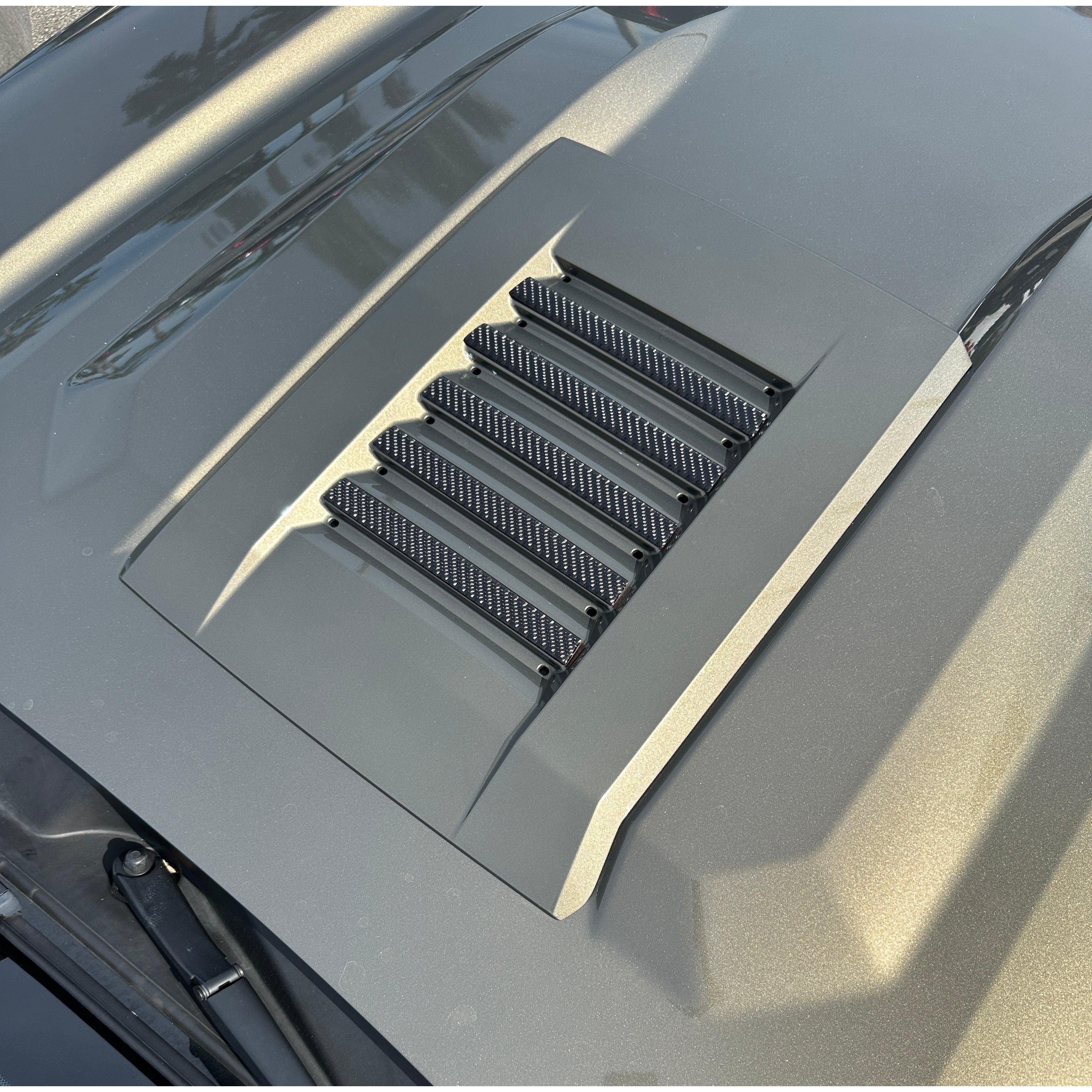 TRD Hood Scoop Accent Overlays Fits 2024-2026 Toyota Tacoma & 2025-2026 Toyota 4Runner
