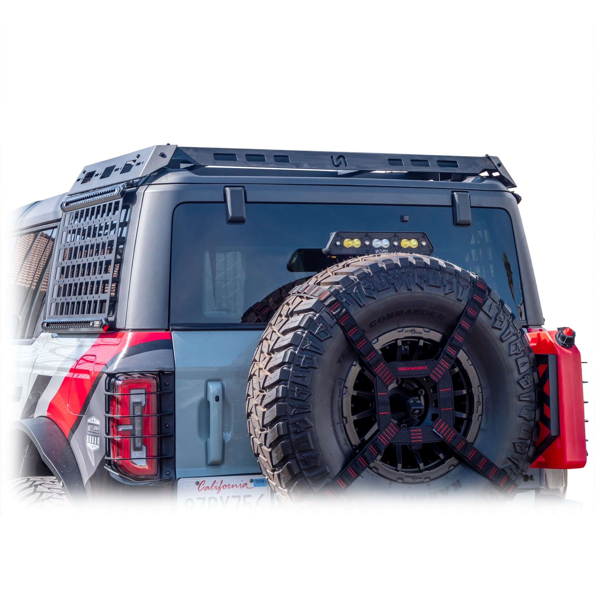 Side MOLLE Panels for 2021+ Ford Bronco 4-Door Hard Top
