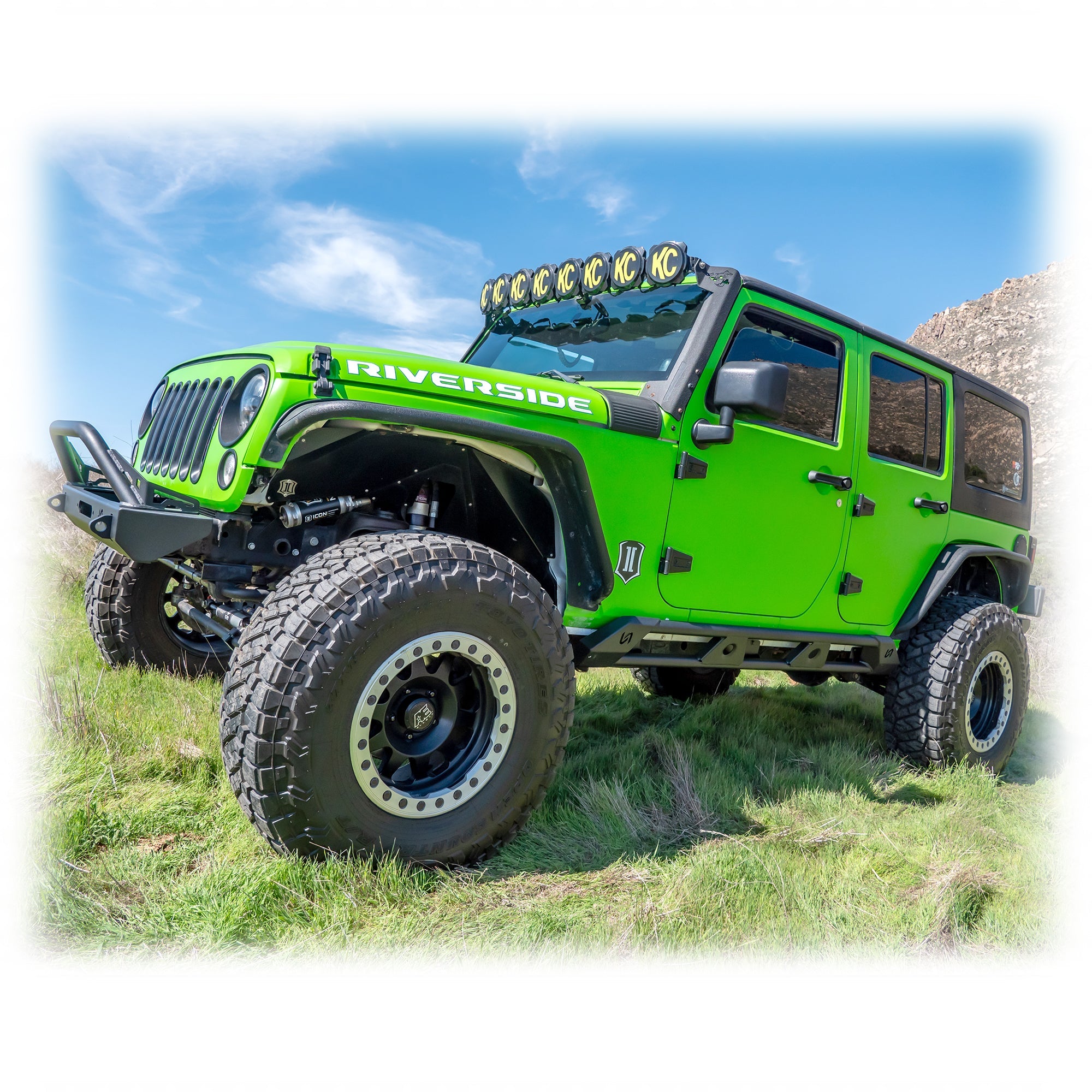 Jeep Wrangler JK Rock Sliders | Frame-Mount System | 2007–2018