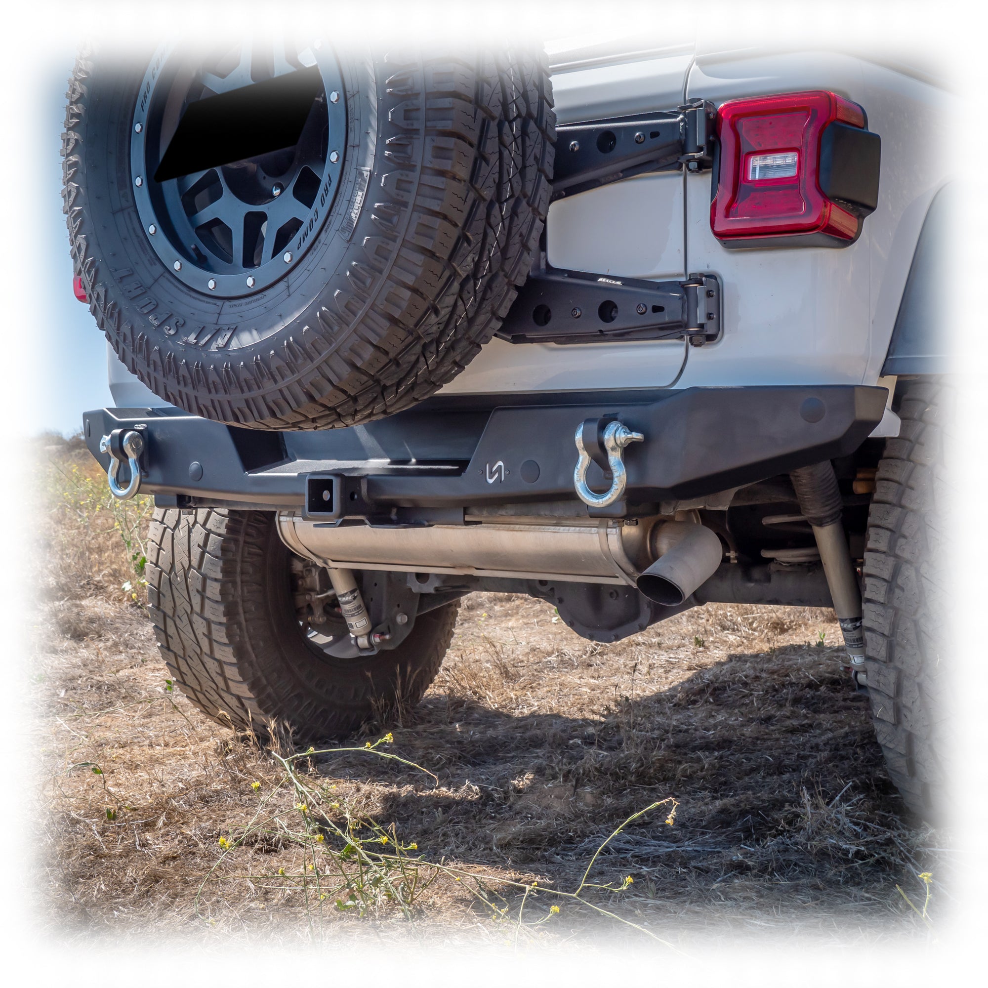 Jeep Wrangler JL Rear Bumper with Hitch Receiver | 2018–2026