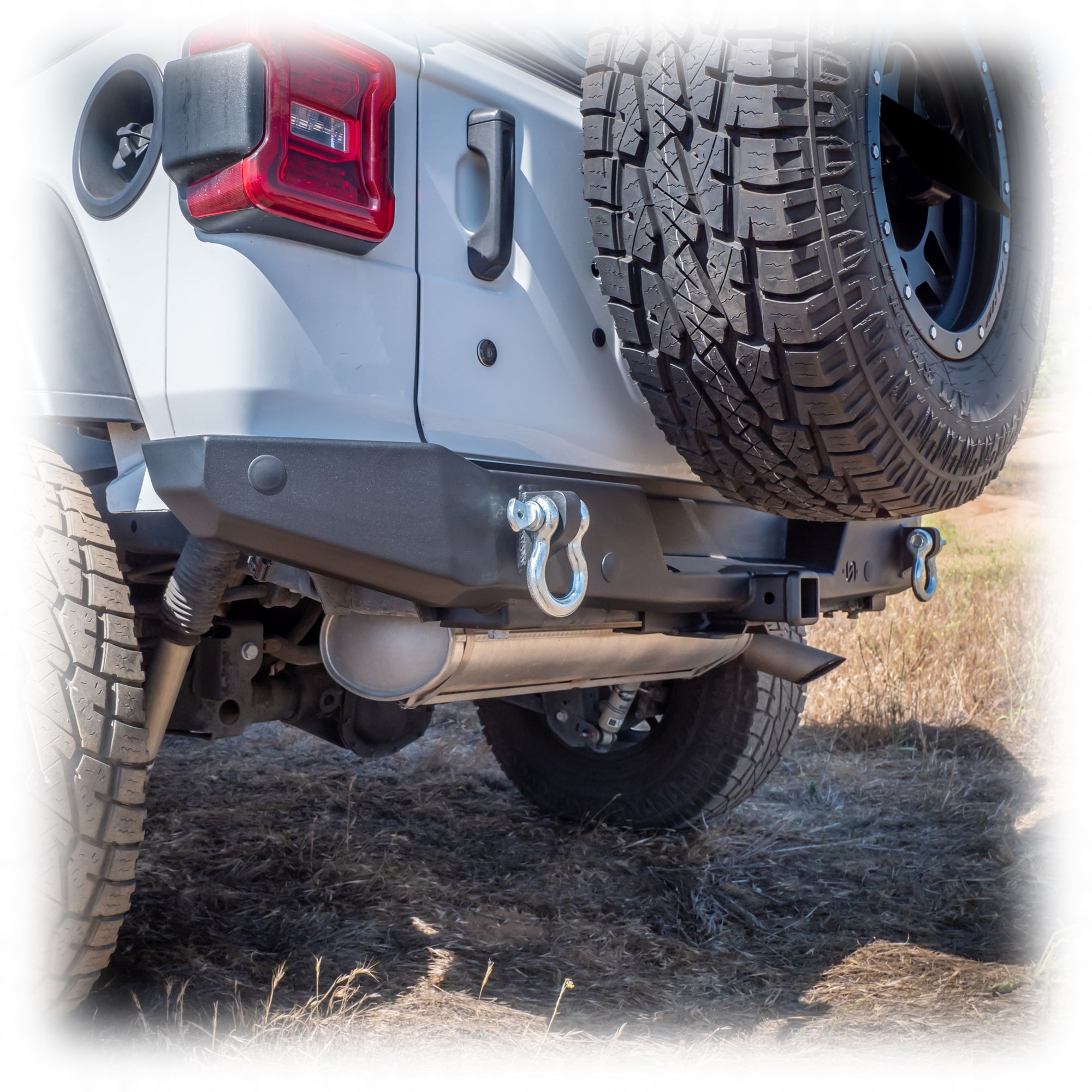 Jeep Wrangler JL Rear Bumper with Hitch Receiver | 2018–2026