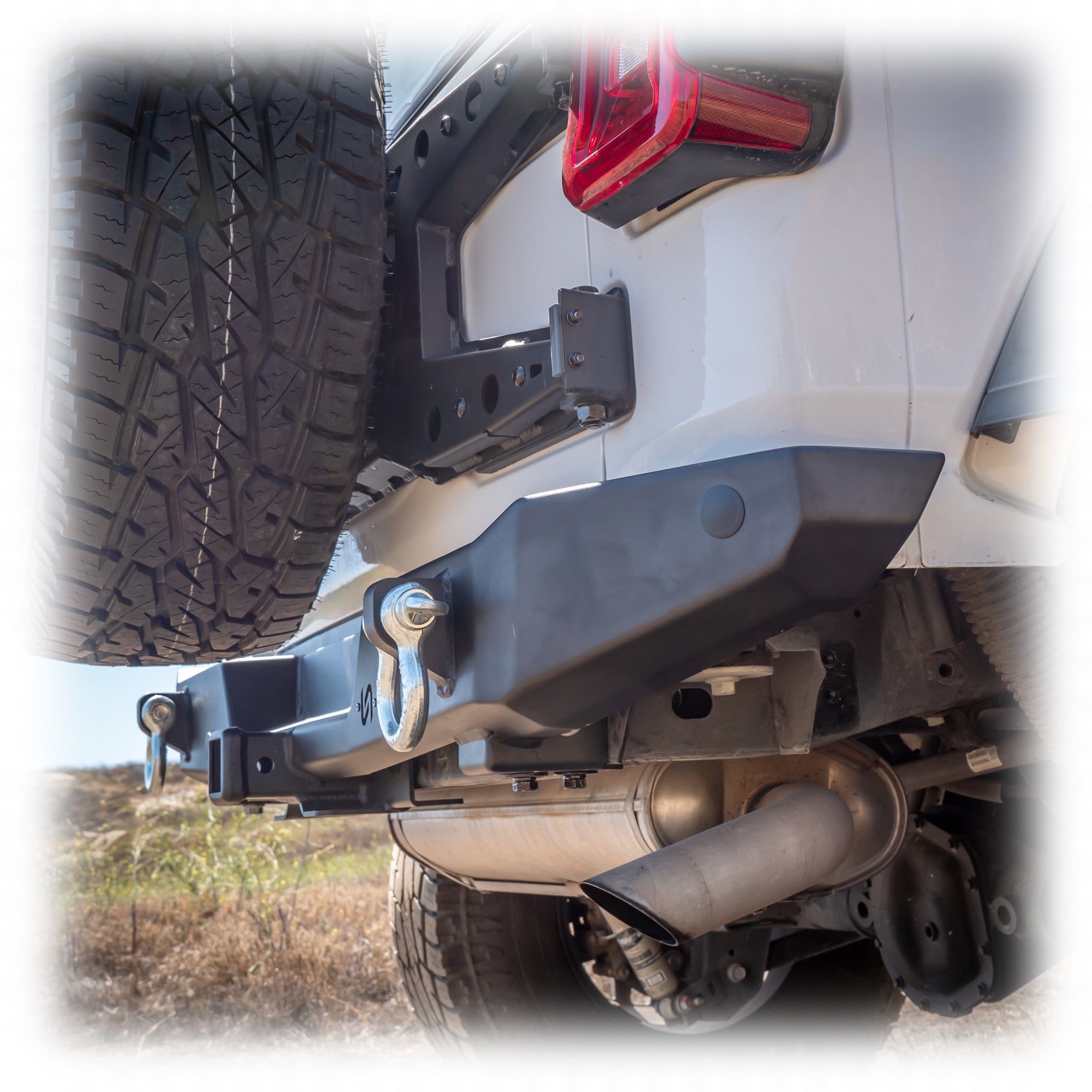 Jeep Wrangler JL Rear Bumper with Hitch Receiver | 2018–2026
