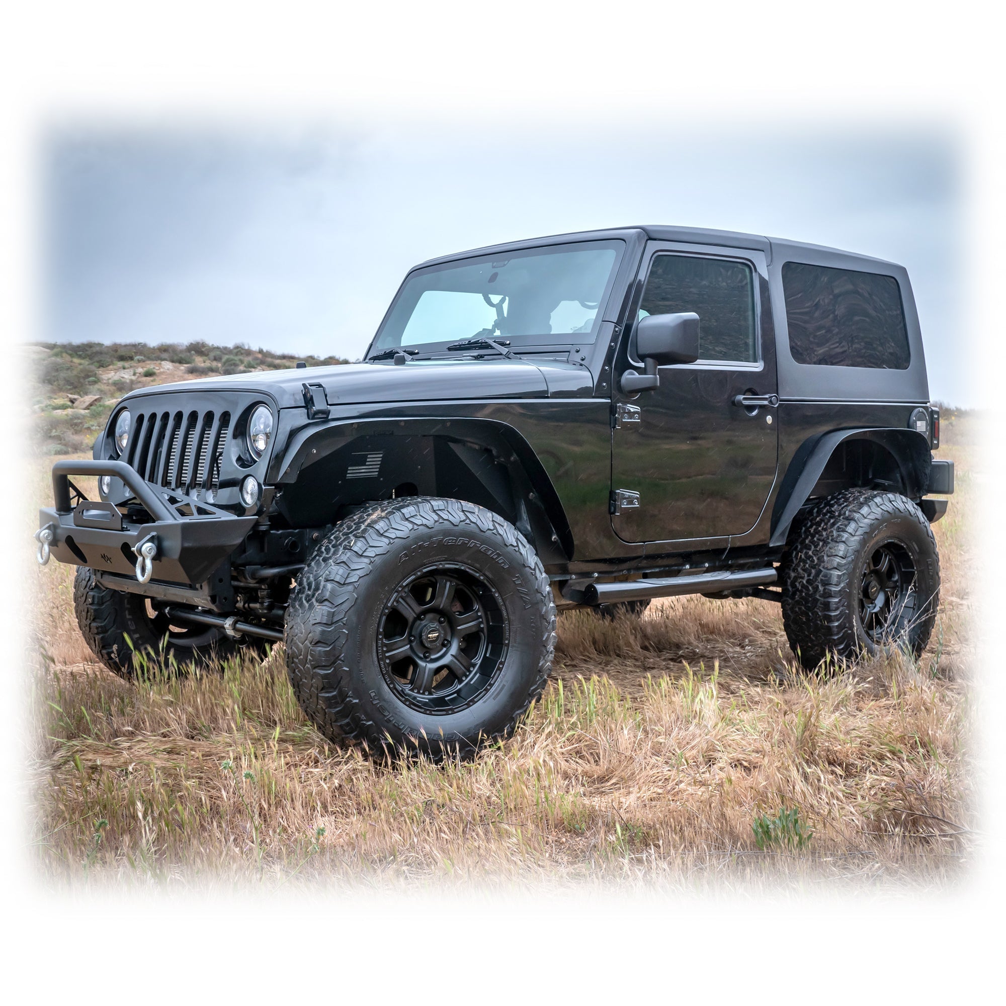 Jeep JK 2‑Door Squareback 2‑Piece Hard Top | 2007–2018