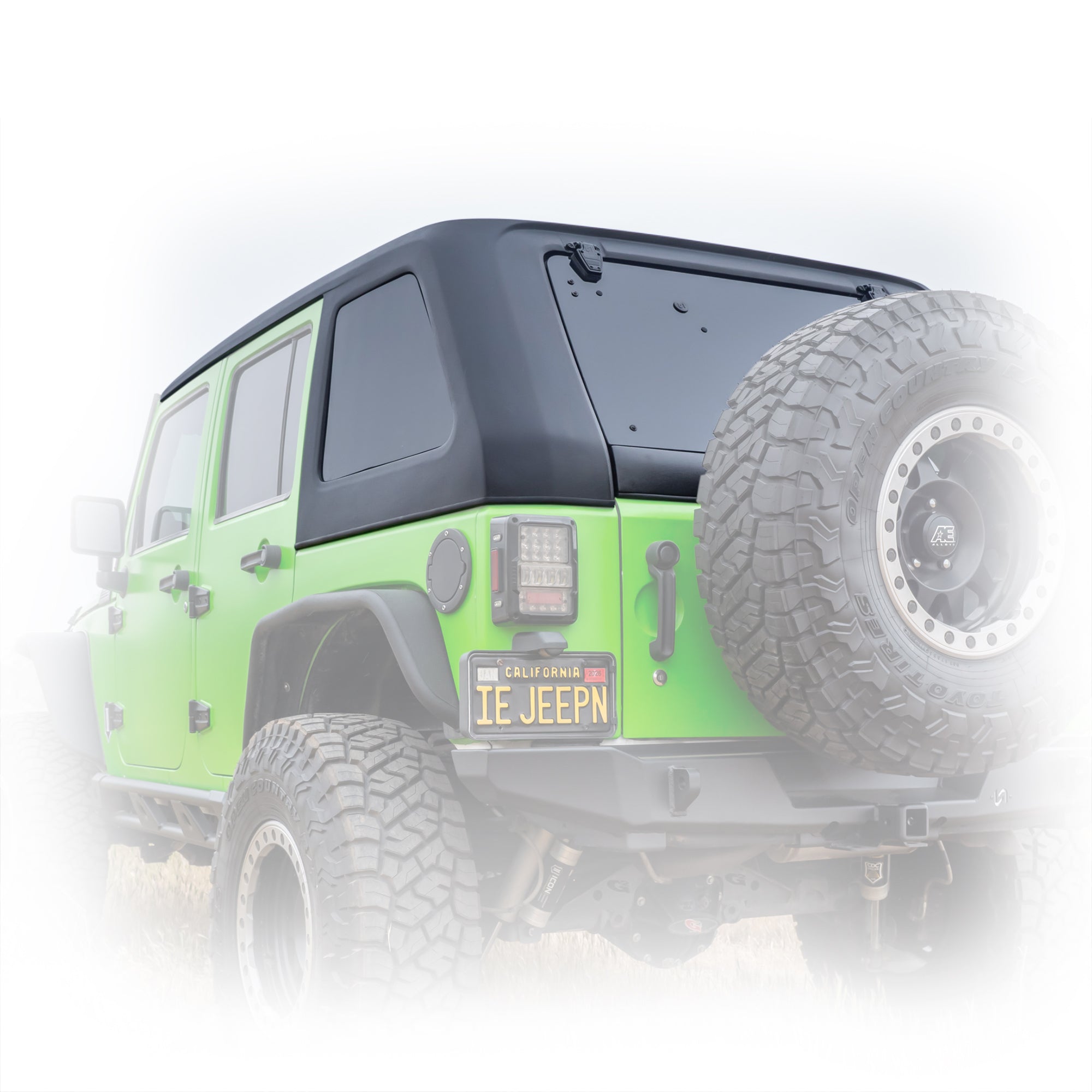 Jeep Wrangler JK 4 Door Fastback Hard Top | 2007–2018