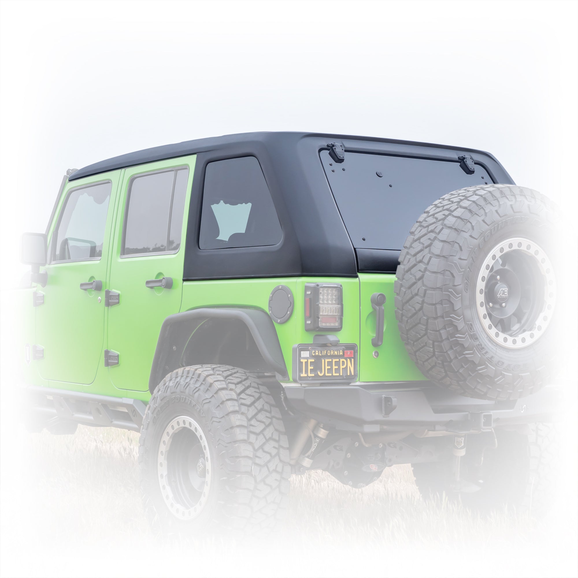 Jeep Wrangler JK 4 Door Fastback Hard Top | 2007–2018