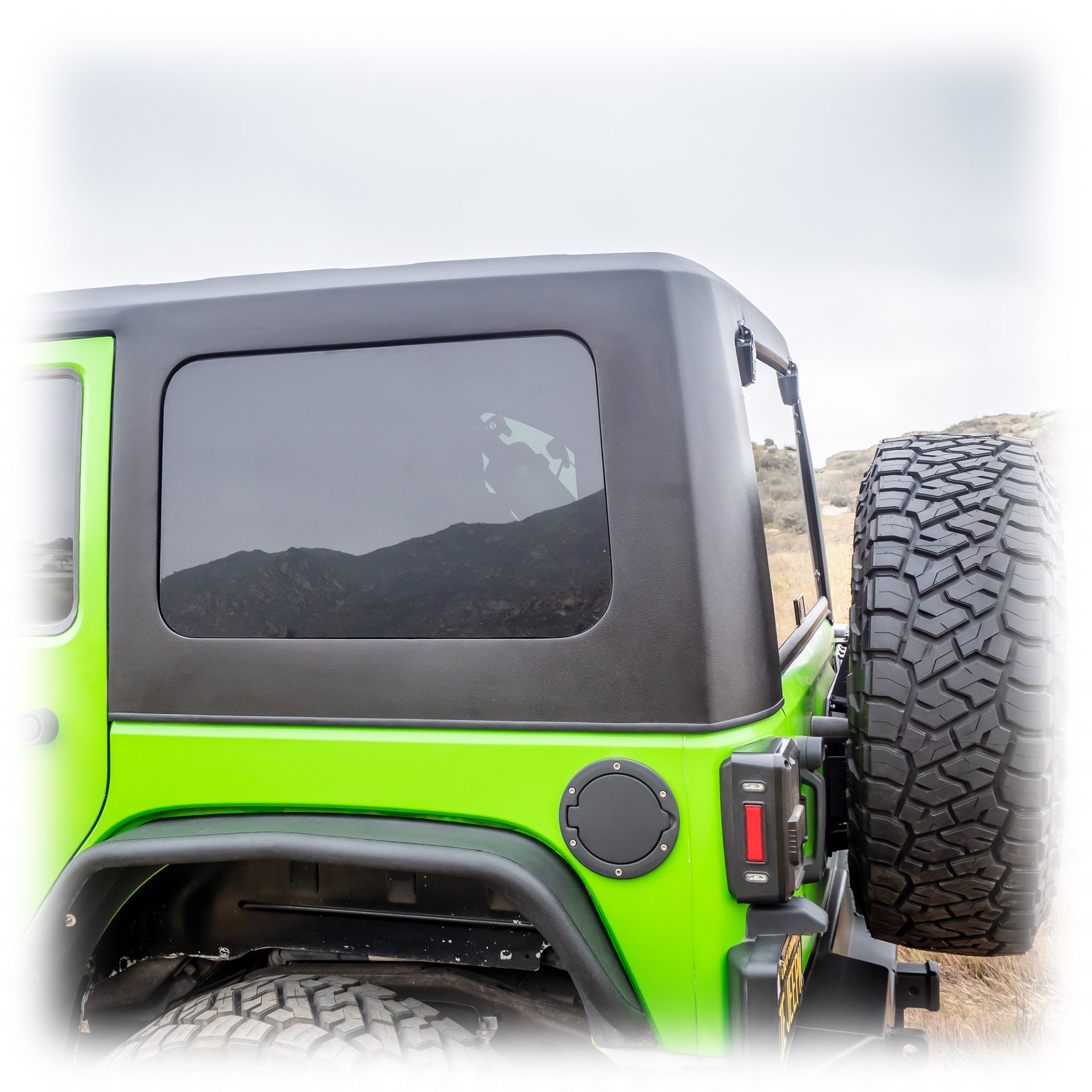 Jeep Wrangler JK 4‑Door Squareback 2‑Piece Hard Top | 2007–2018