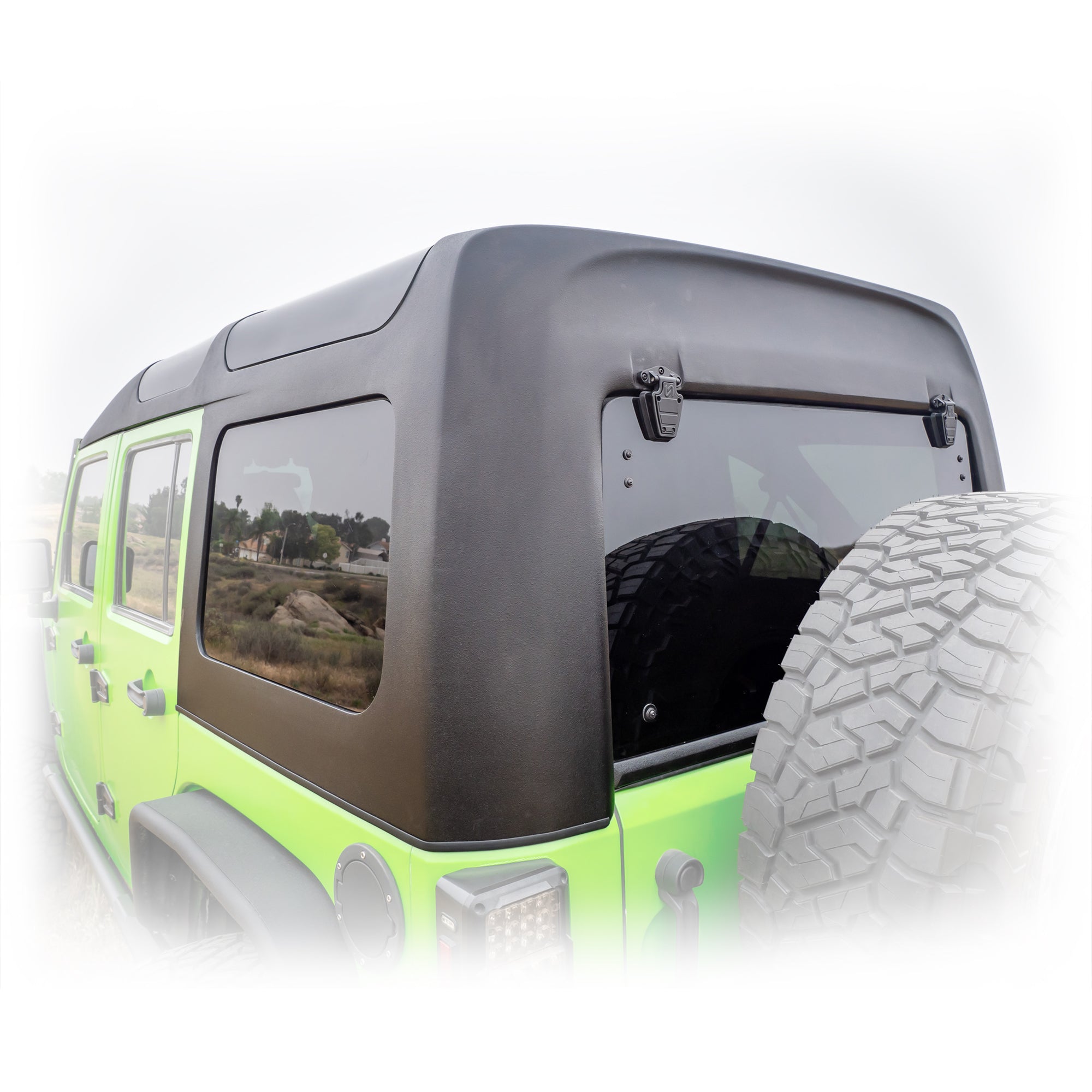 Jeep Wrangler JK 4‑Door Safari Style Hard Top | 2007–2018