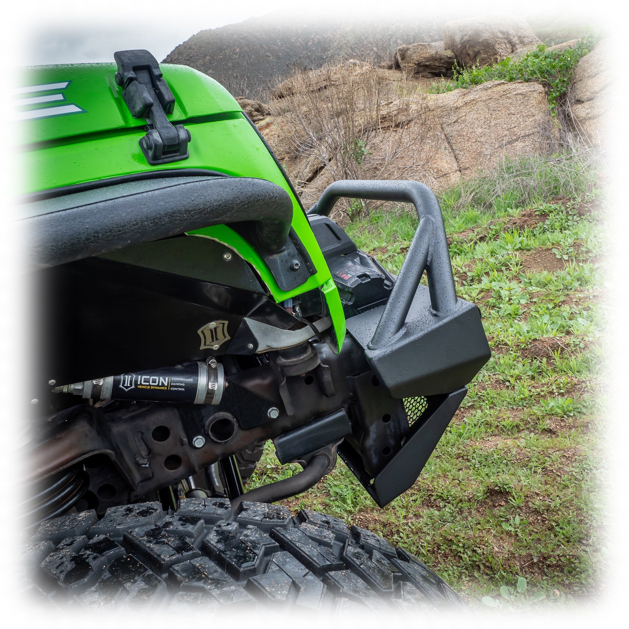 Jeep Wrangler JK/JL/JT Front Bumper with Welded Bull Bar & Skid Plate | 2007–2026