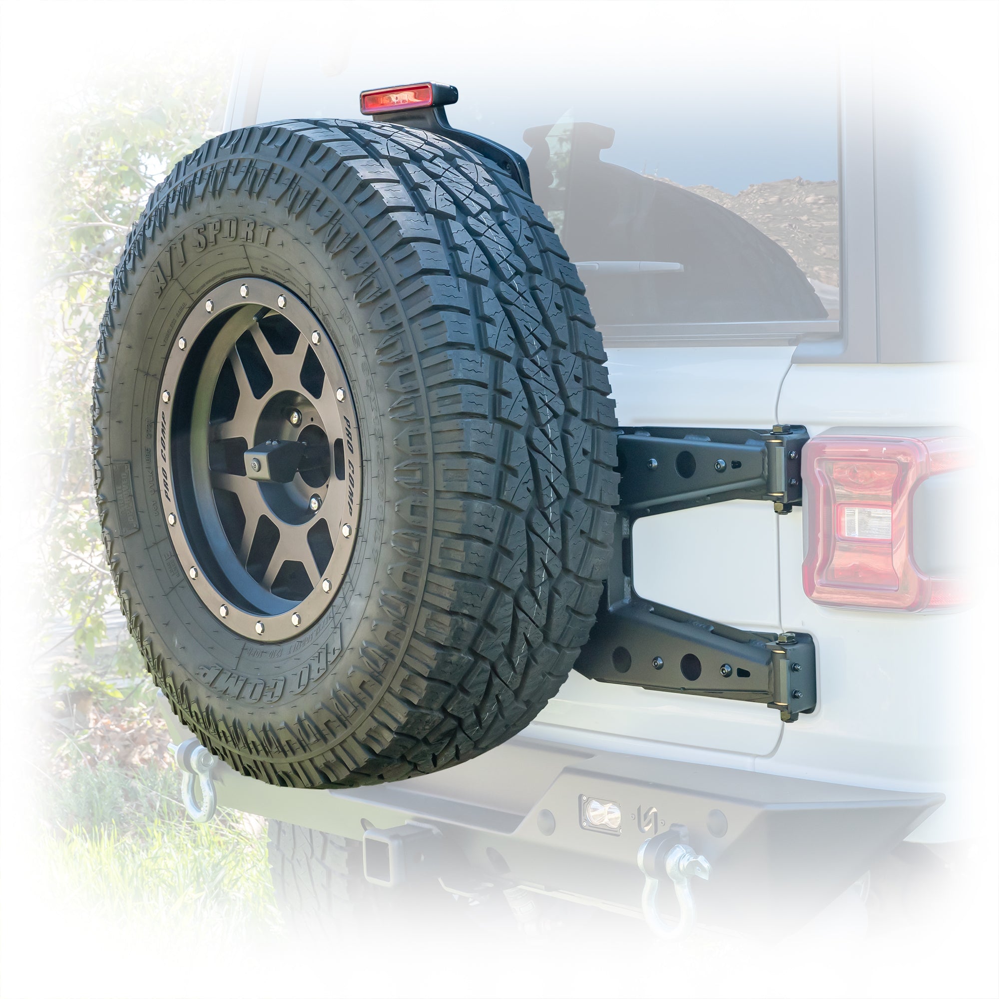 Jeep Wrangler JL Tailgate Reinforcement Tire Carrier | 2018–2025