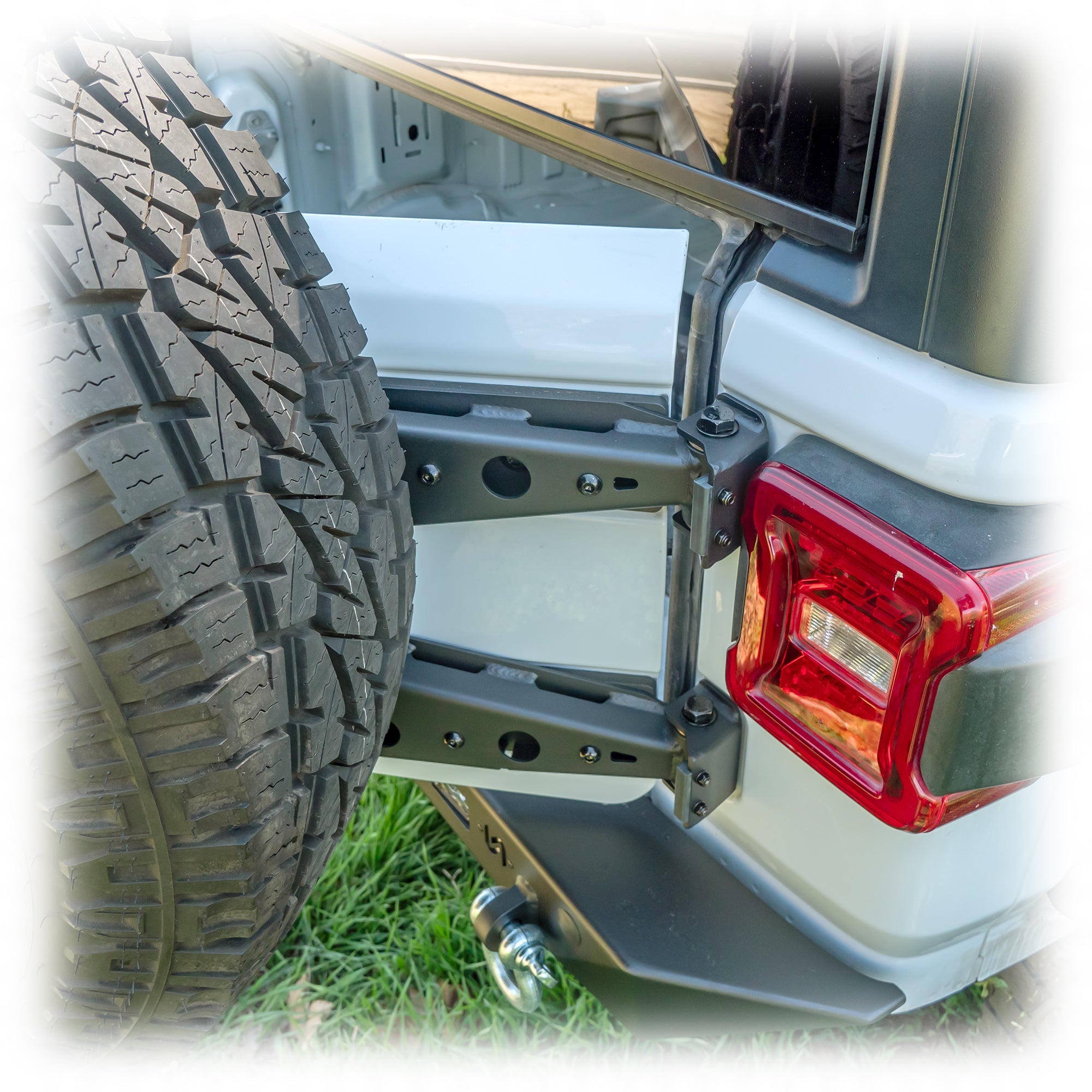Jeep Wrangler JL Tailgate Reinforcement Tire Carrier | 2018–2025