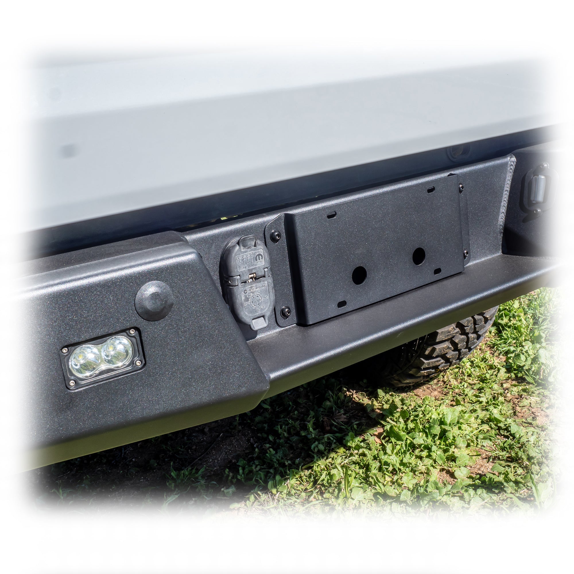 Jeep JT Gladiator Rear Bumper with Frame-Mounted Rock-Slider Wings | 2020–2026