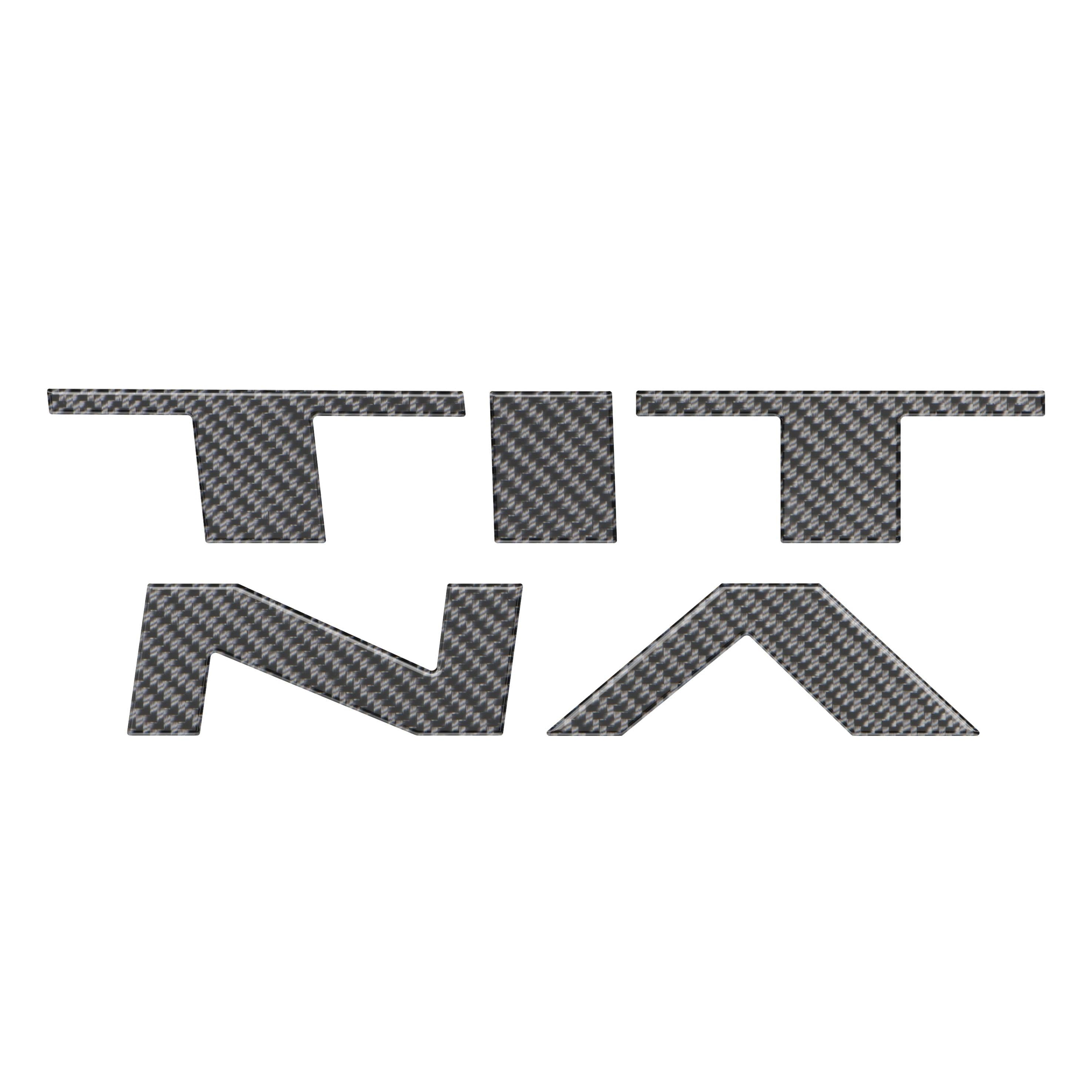 Grille Letter Inserts Fits 2022-2024 Nissan Titan