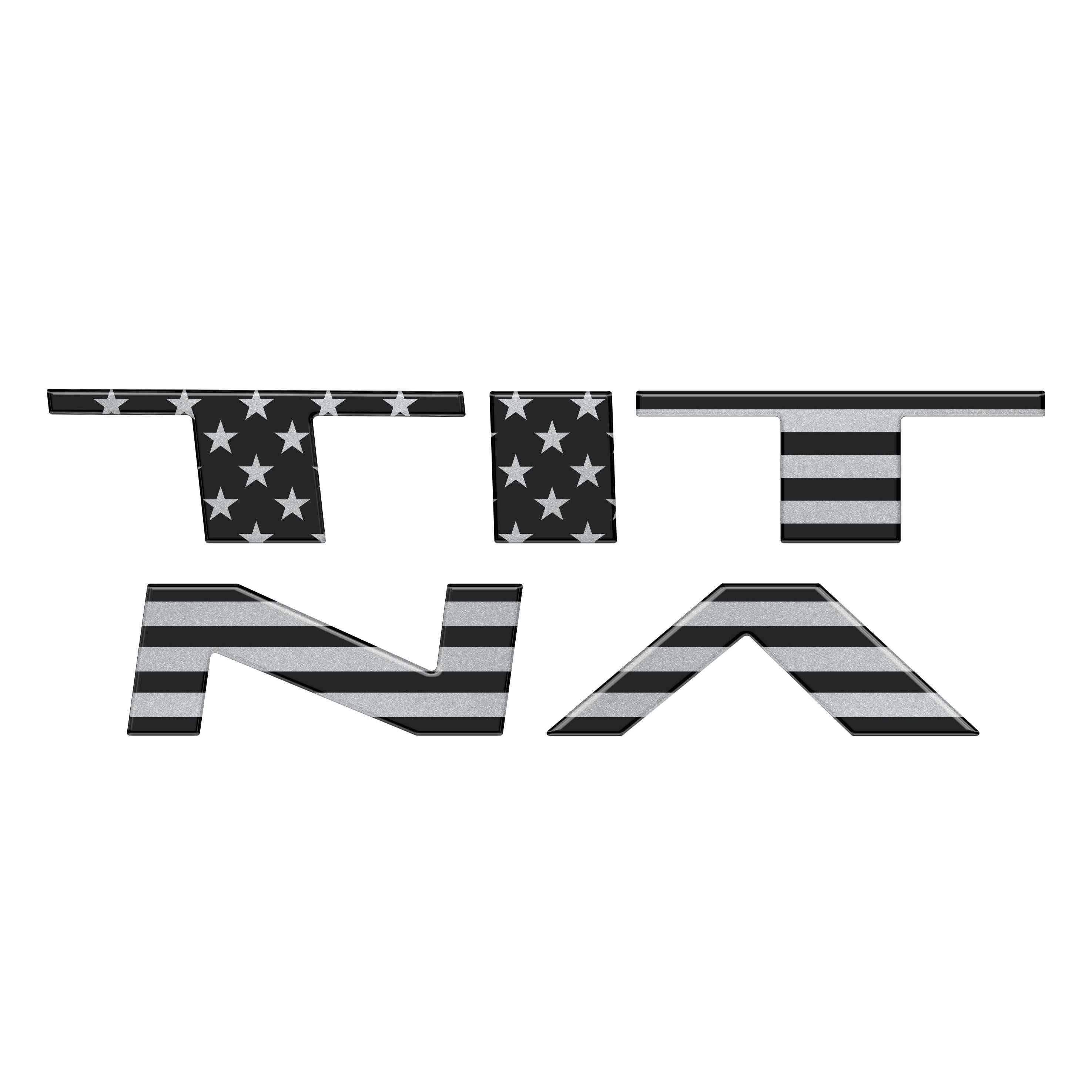 Grille Letter Inserts Fits 2022-2024 Nissan Titan