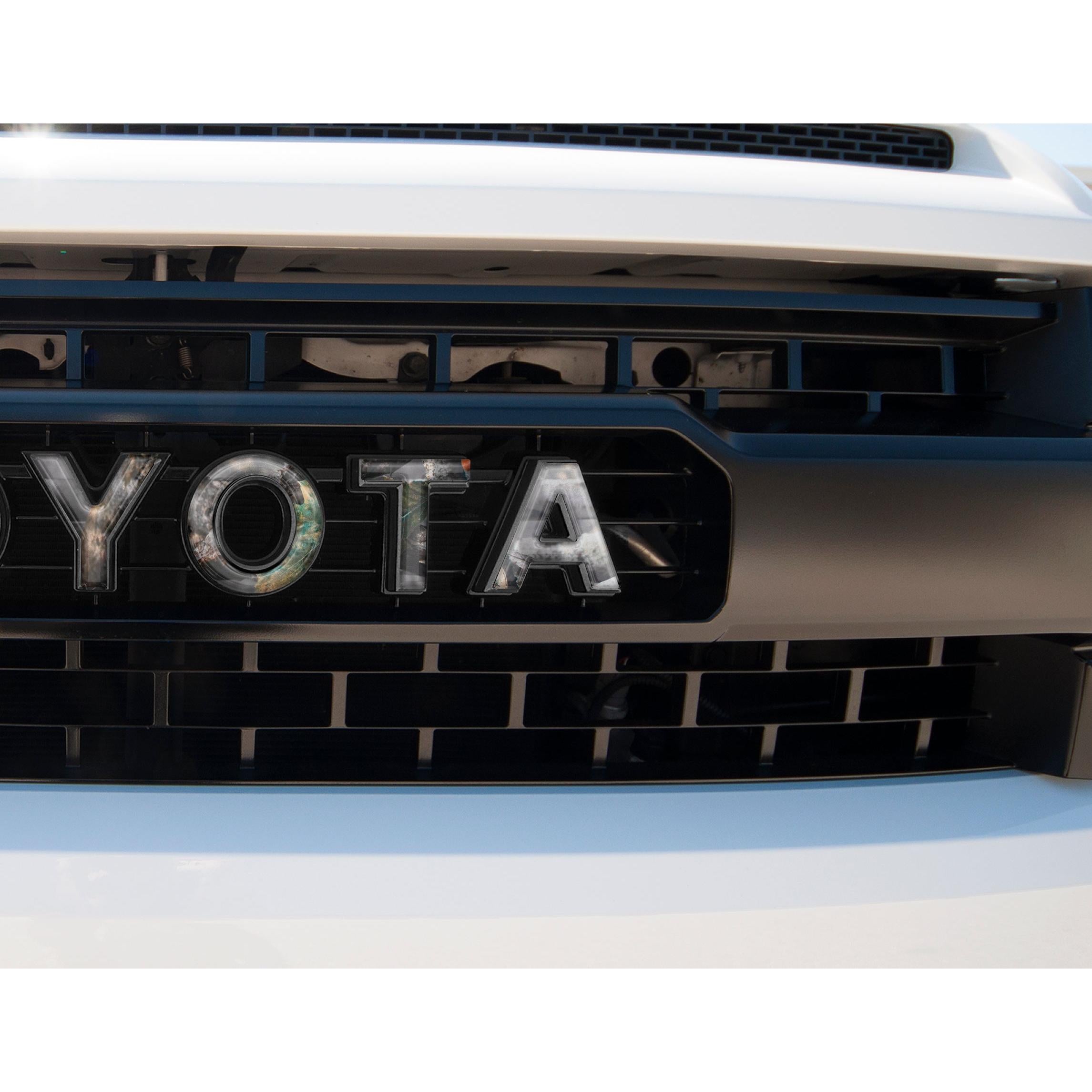Grille Letter Overlays Fits 2014-2021 Toyota Tundra