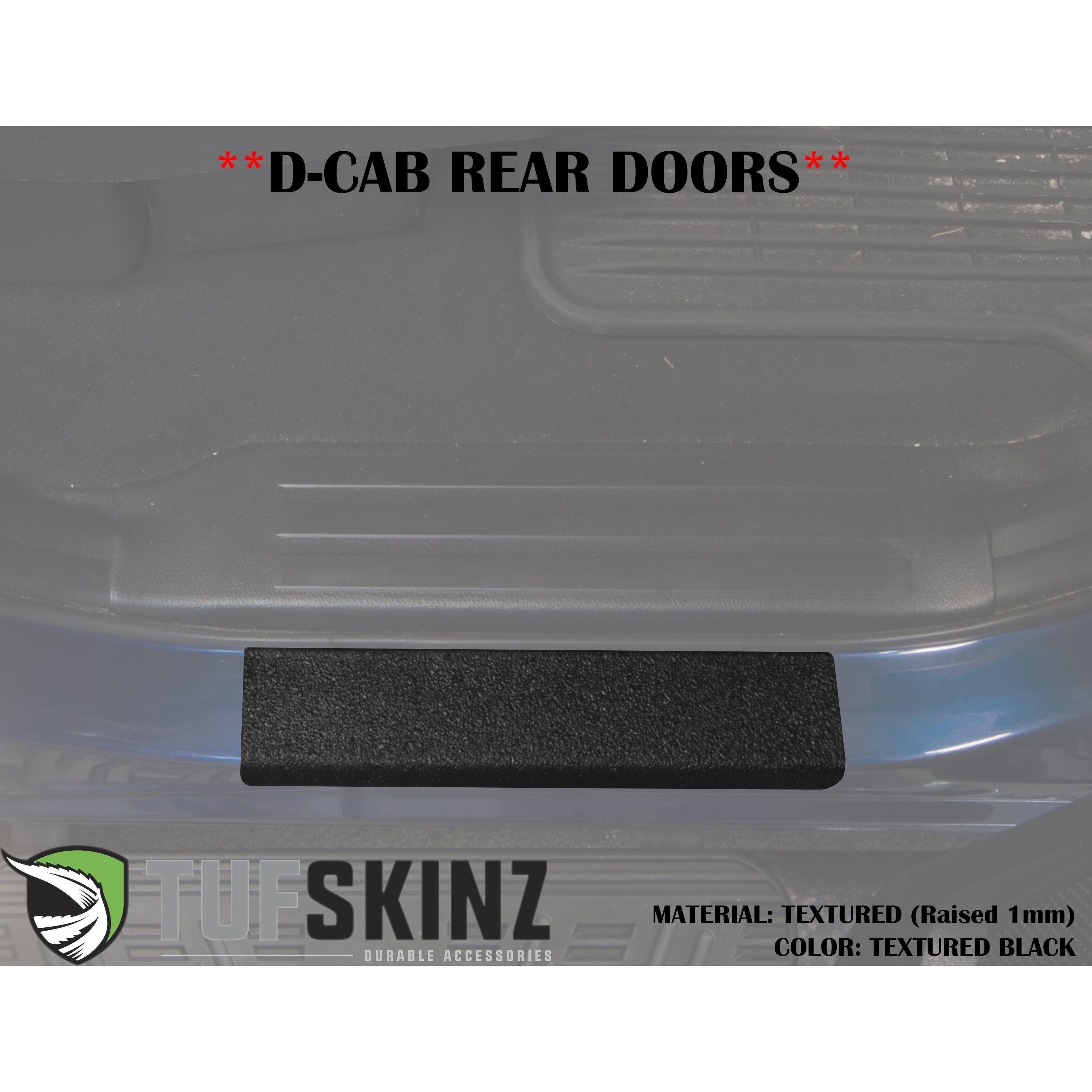 Door Sills Protection Overlay Fits 2007-2021 Toyota Tundra