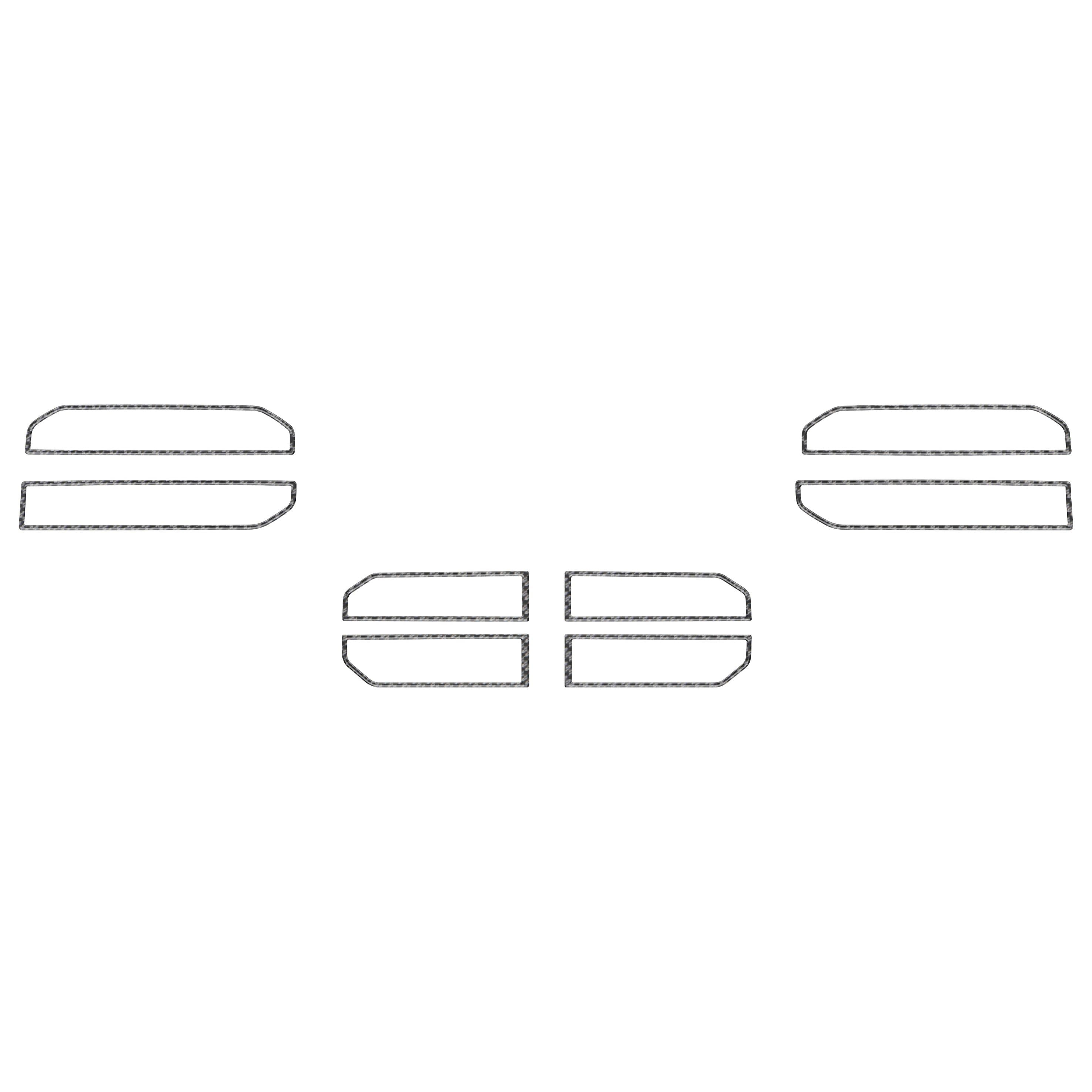 A/C Vent Accent Trim Fits 2022-2026 Toyota Tundra & 2023-2026 Toyota Sequoia