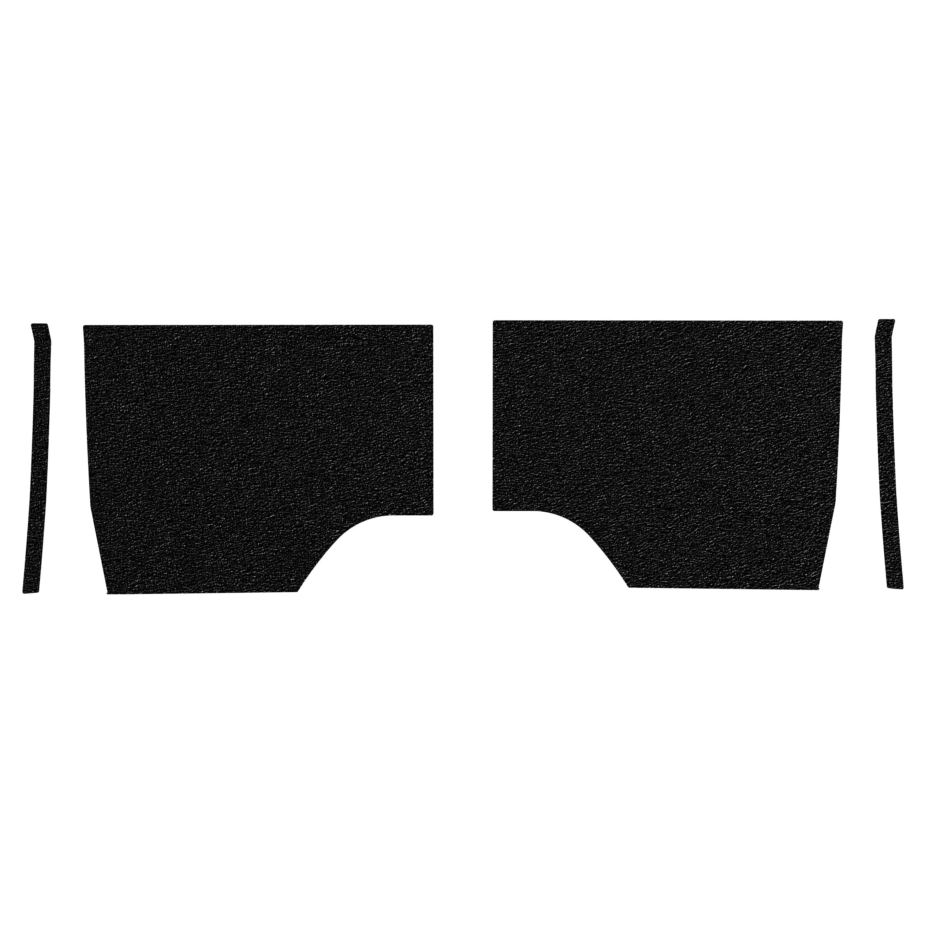 Rear Bumper Side Overlays Fits 2022-2026 Toyota Tundra