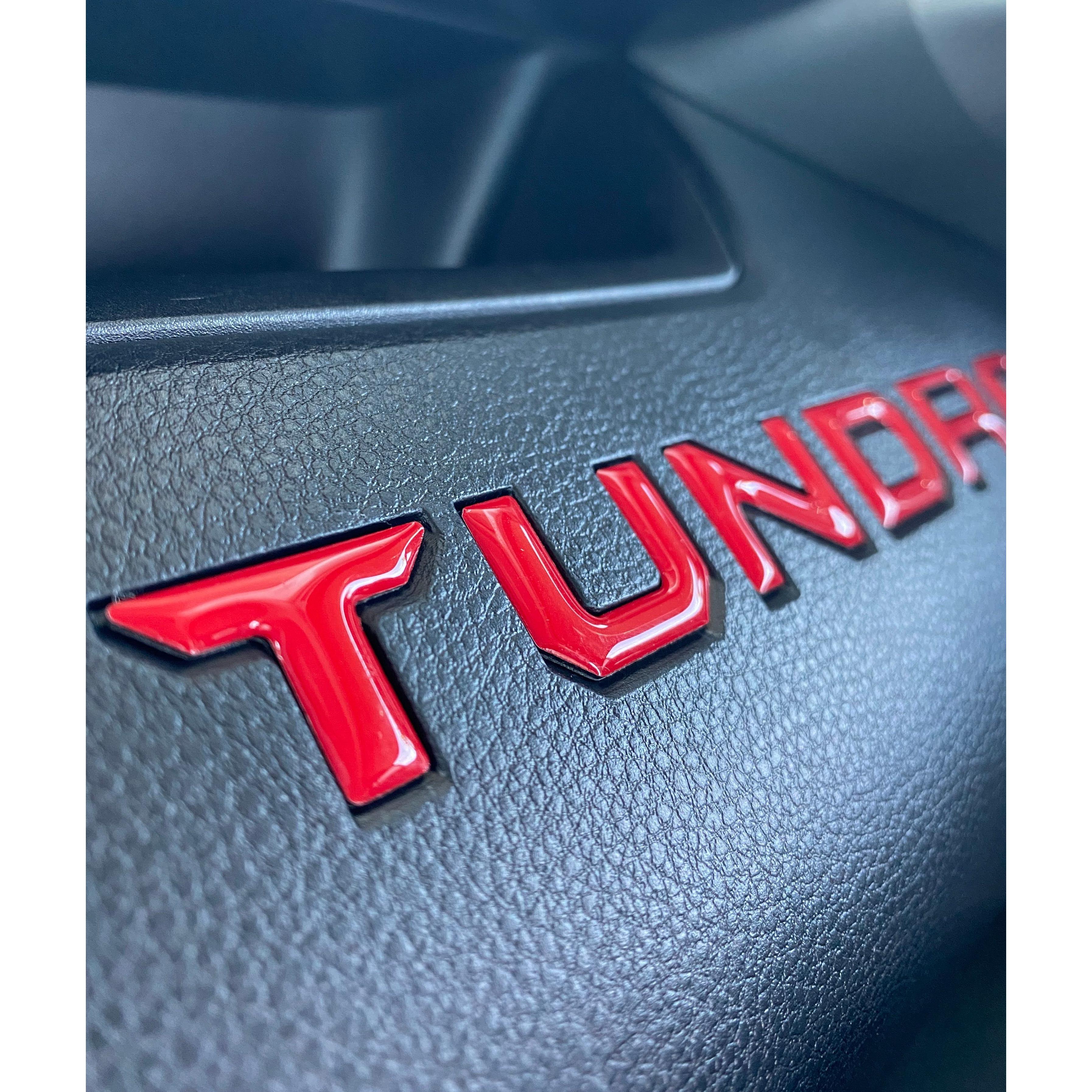 Glove Box Letter Inserts Fits 2022-2026 Toyota Tundra